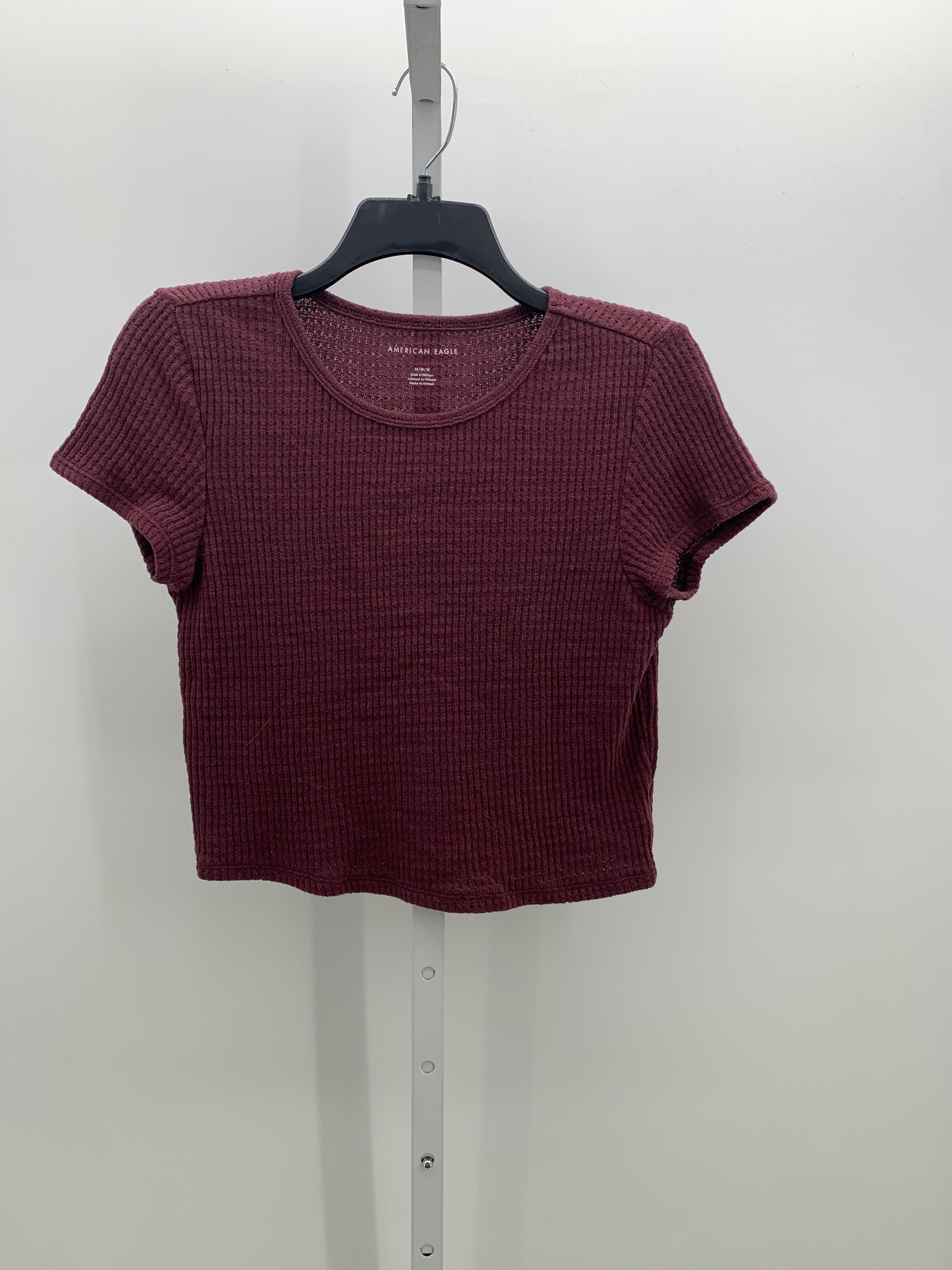 American Eagle Size Medium Juniors Short Sleeve Shirt