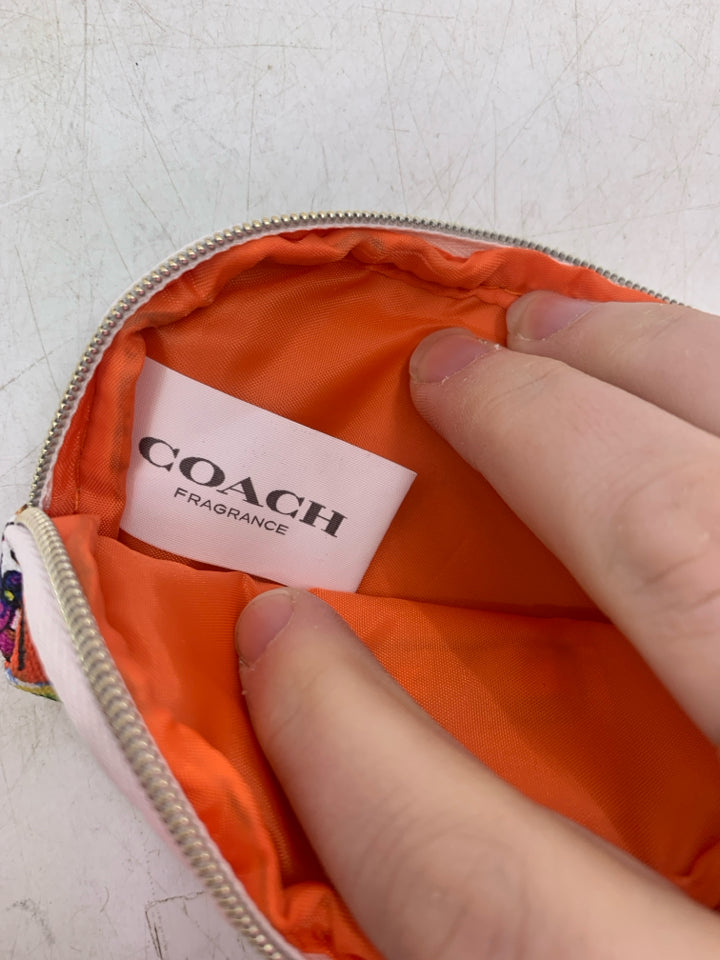Coach Fragrance Floral Coin Purse Mini Pouch