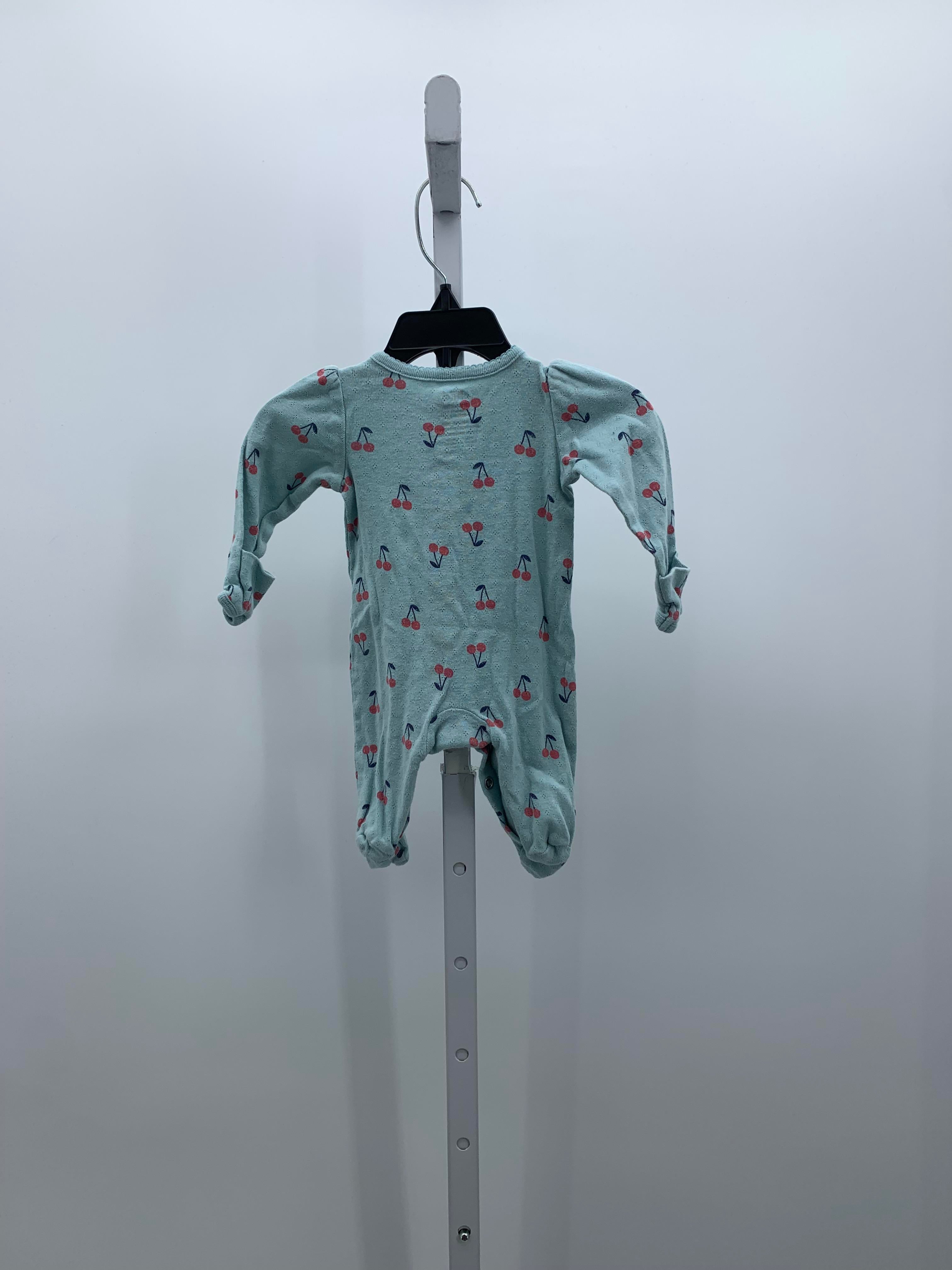 Child of Mine Size Newborn Girls Long Slv. Romper