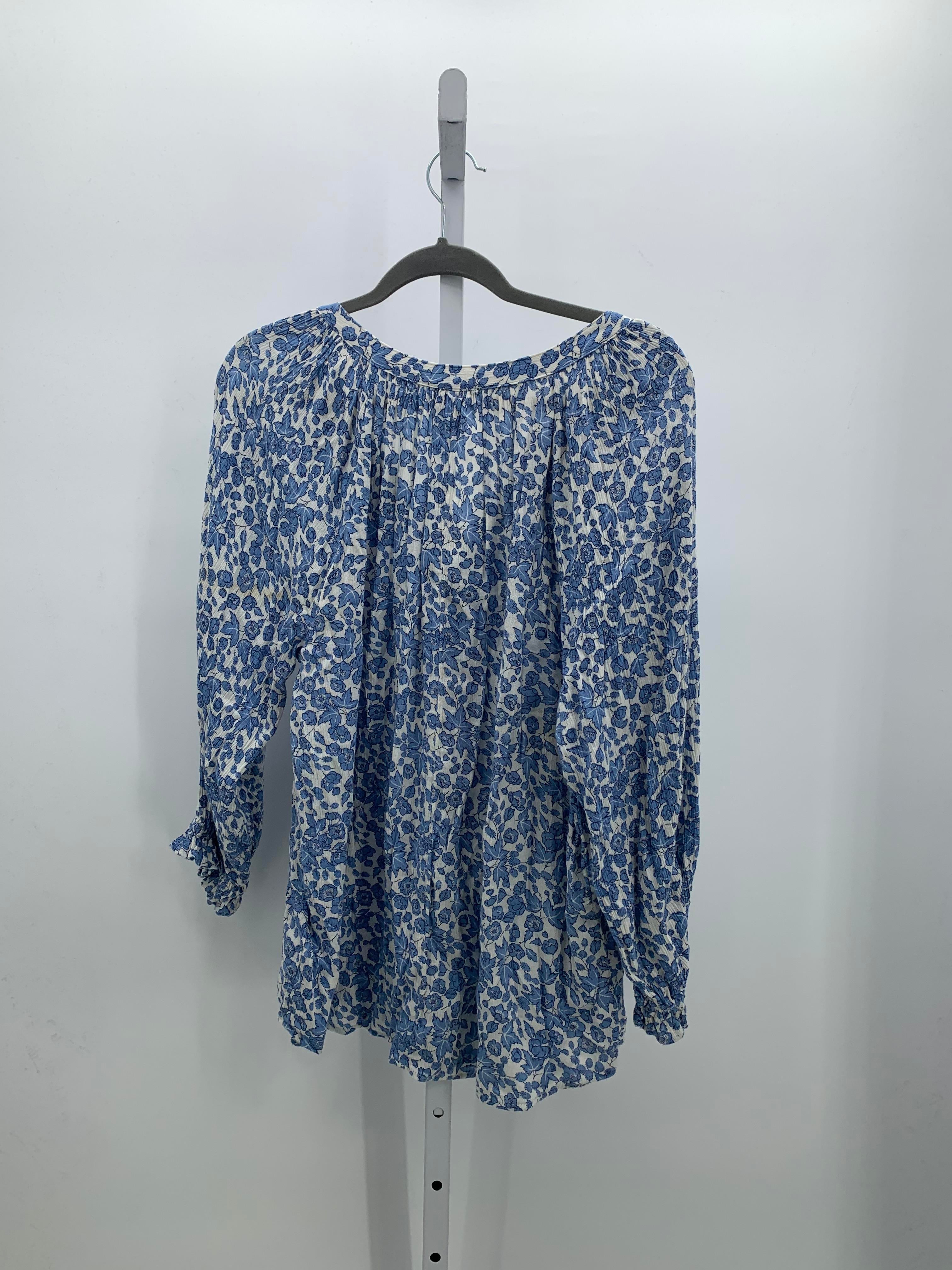 Chaps Size Large Misses 3/4 Sleeve Shirt