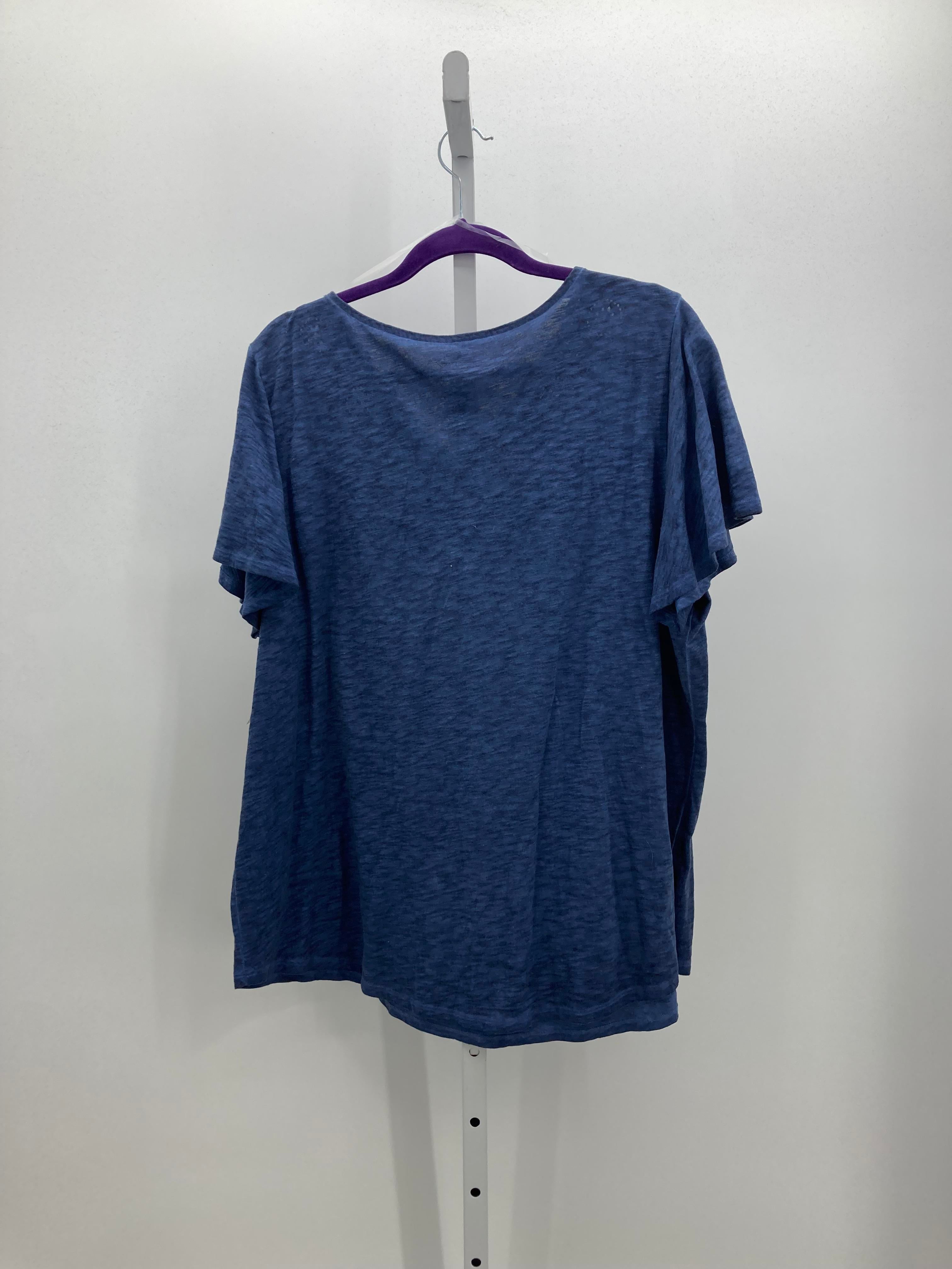 St. Johns Bay Size 1X Womens Short Sleeve Shirt