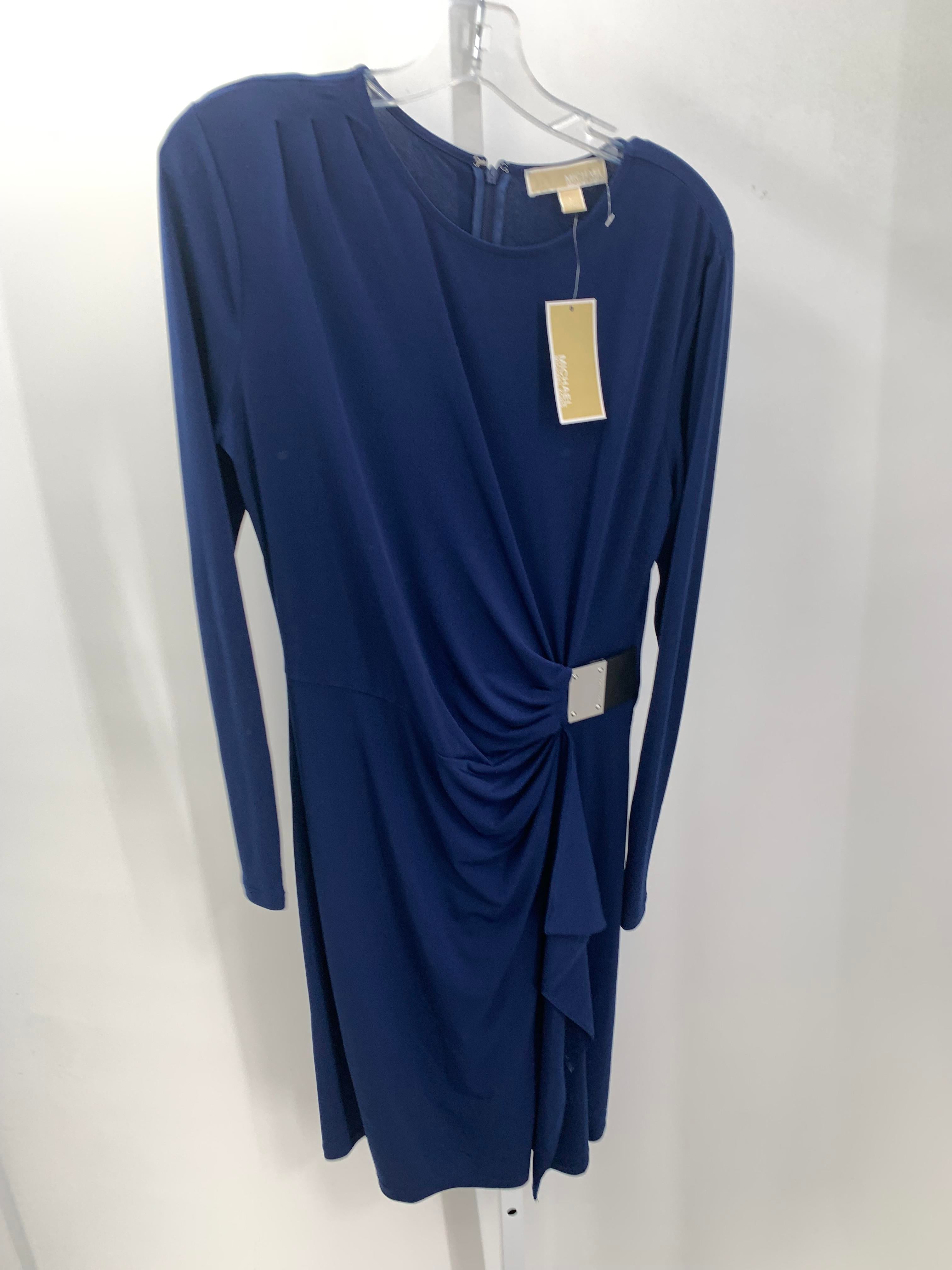 Michael Kors Size Large Misses Long Sleeve Dress
