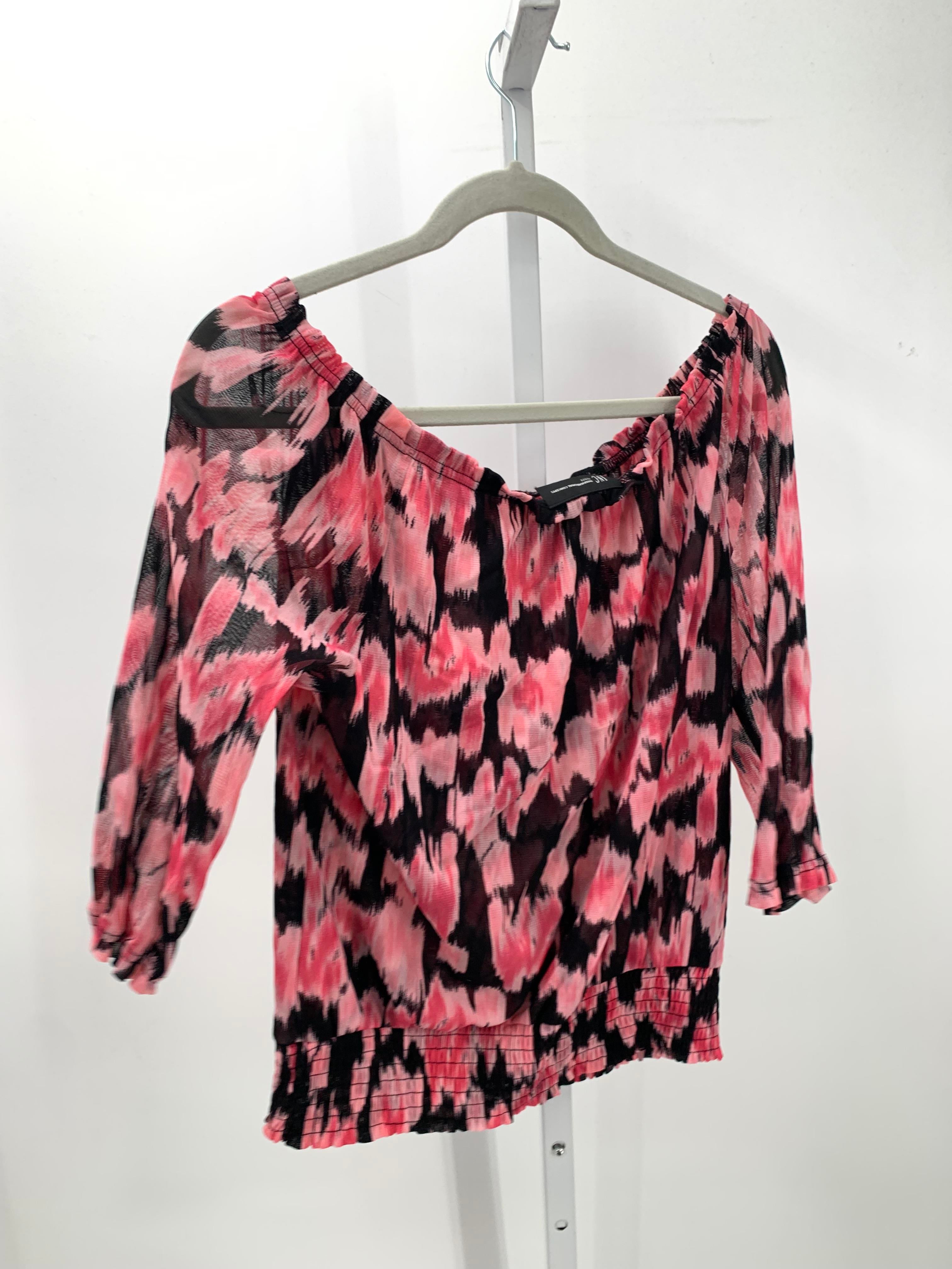 INC Size Medium Petite Petite 3/4 Sleeve Shirt