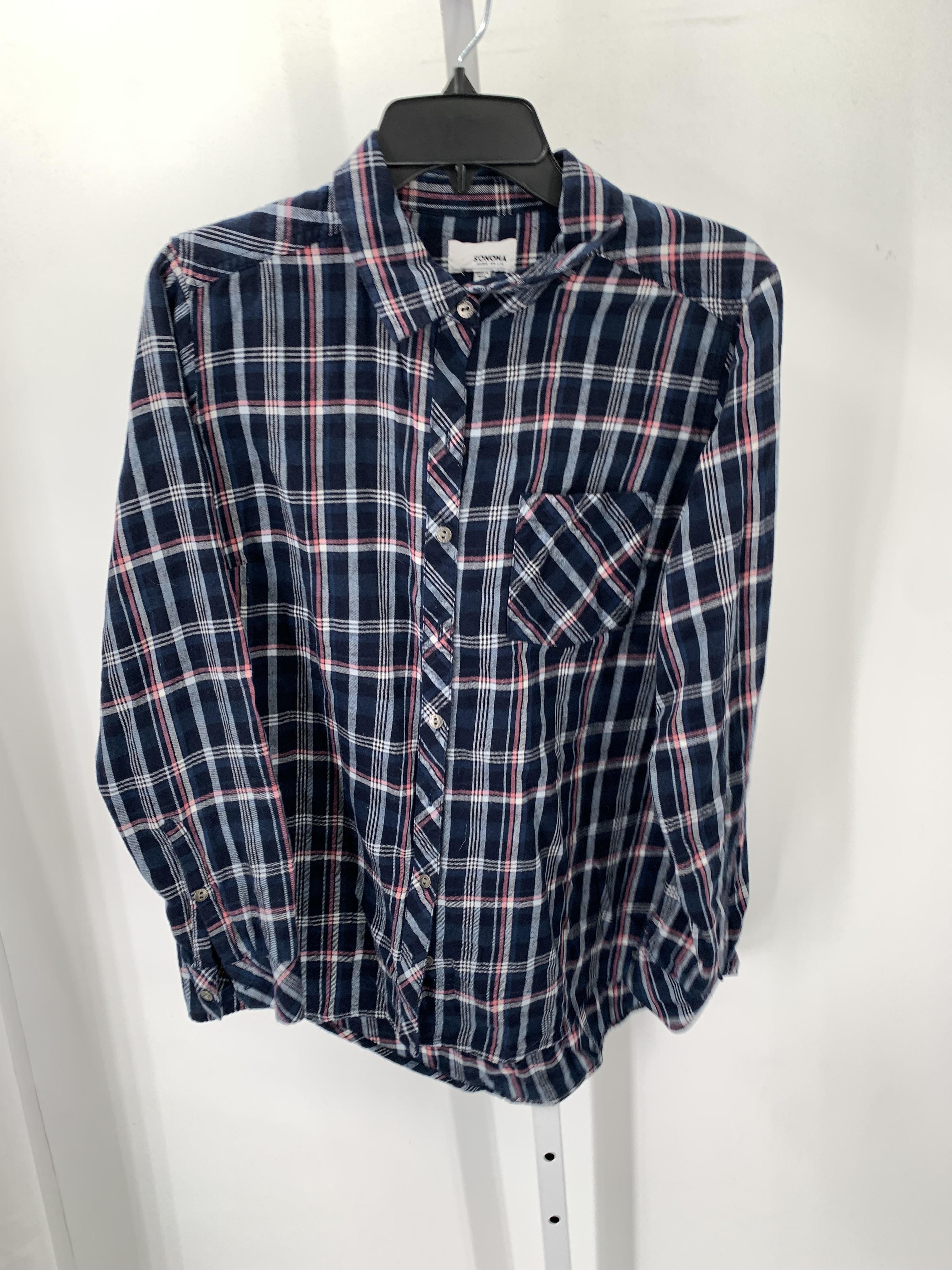 Sonoma Size Large Misses Long Sleeve Shirt