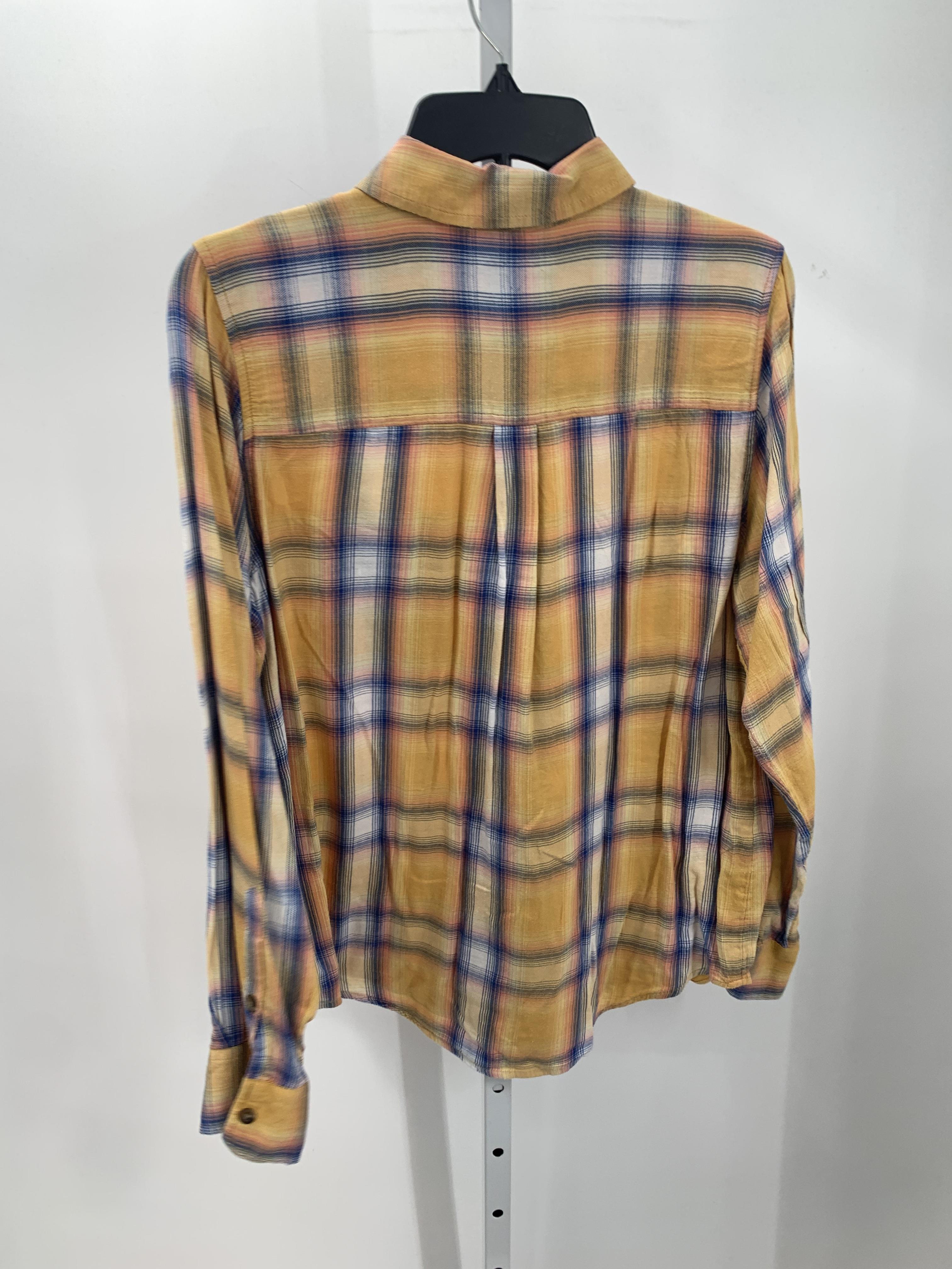 SO Size Large Juniors Long Sleeve Shirt