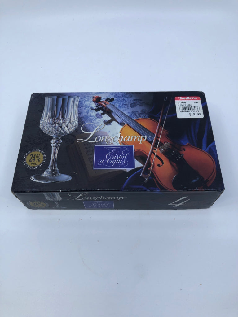 4 NIB LONGCHAMP GLASSES.