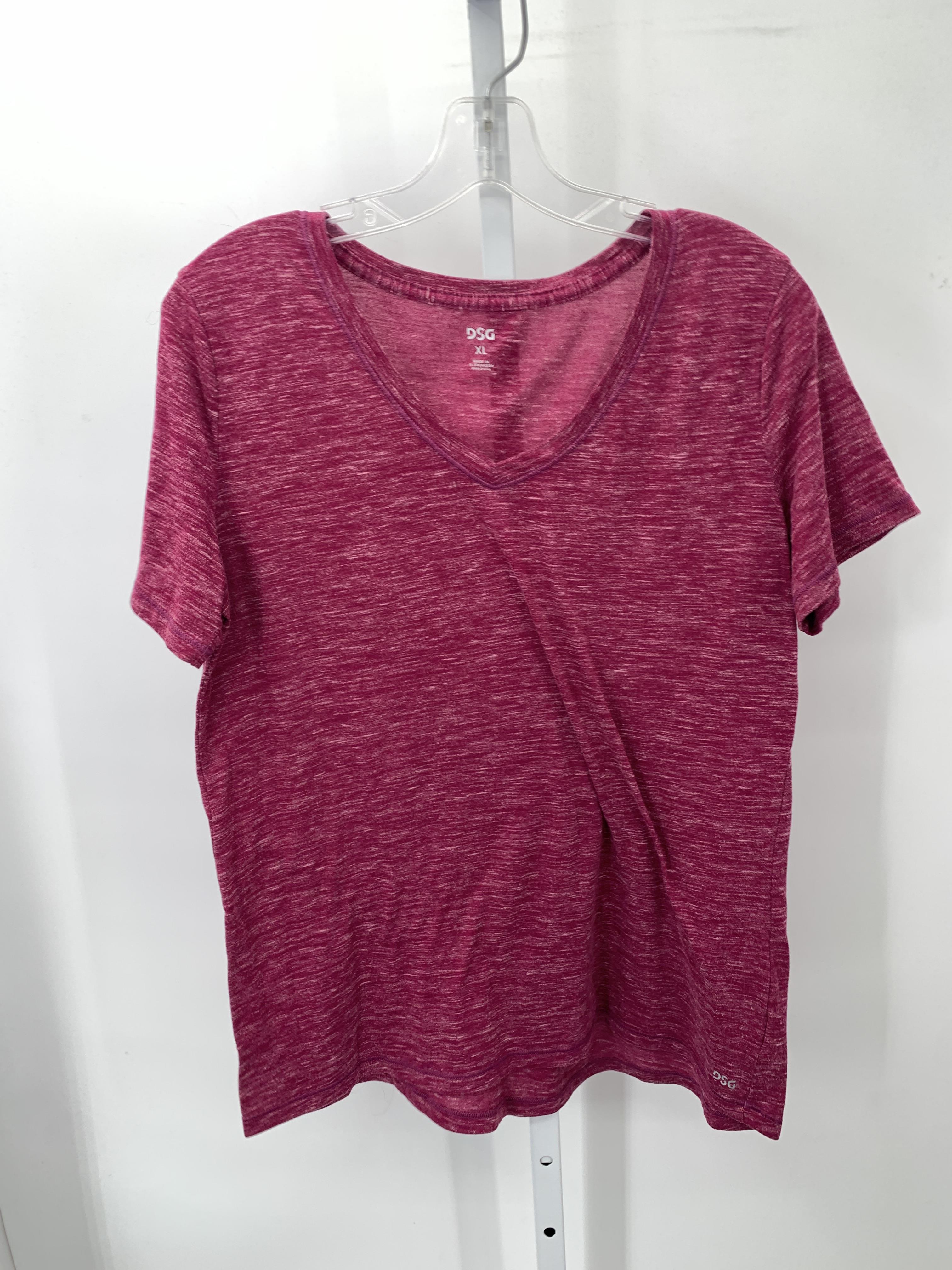 DSG Size Extra Large Misses Short Sleeve Shirt