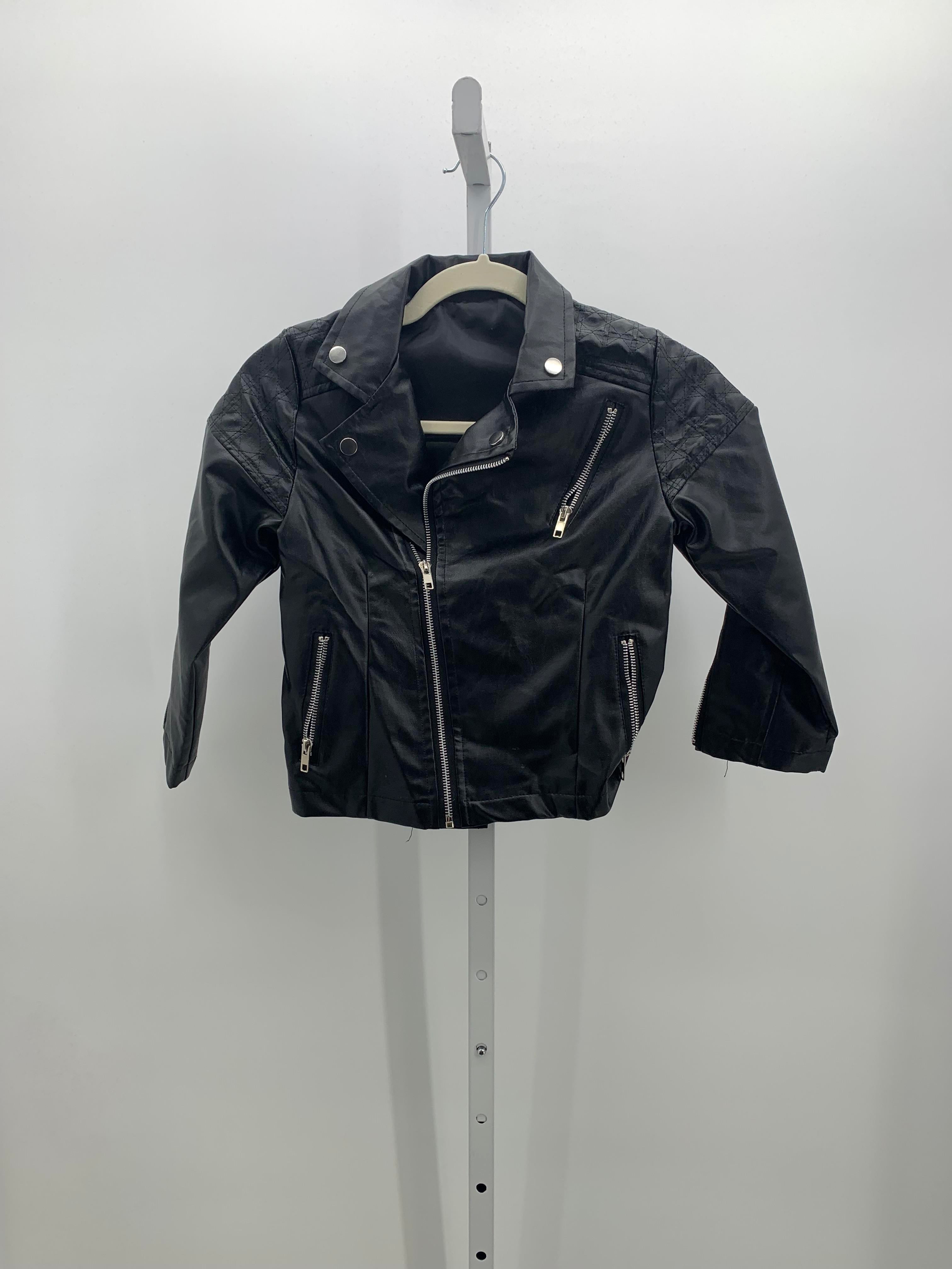 FAUX LEATHER JACKET.