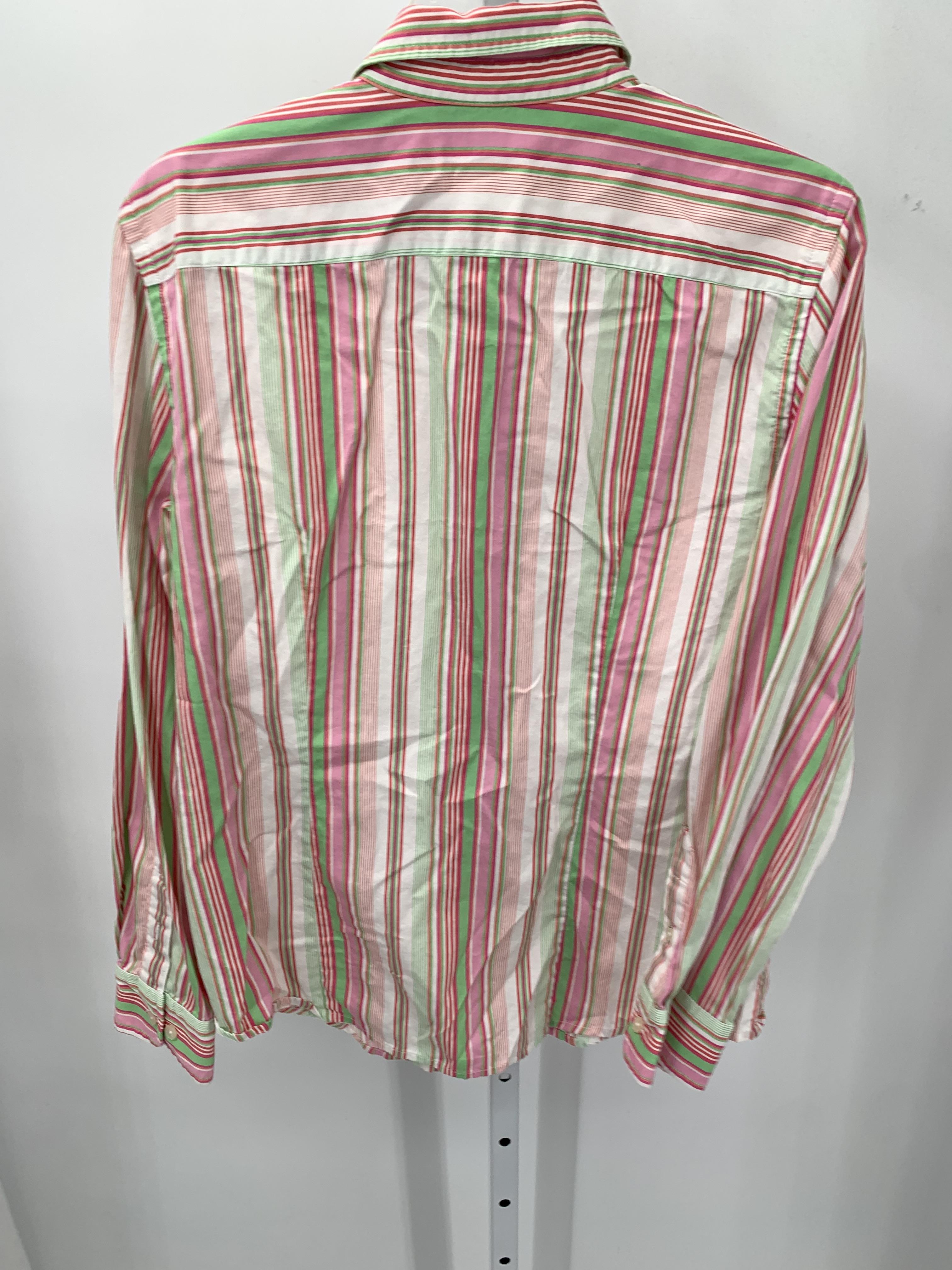 Jones New York Size Large Misses Long Sleeve Shirt