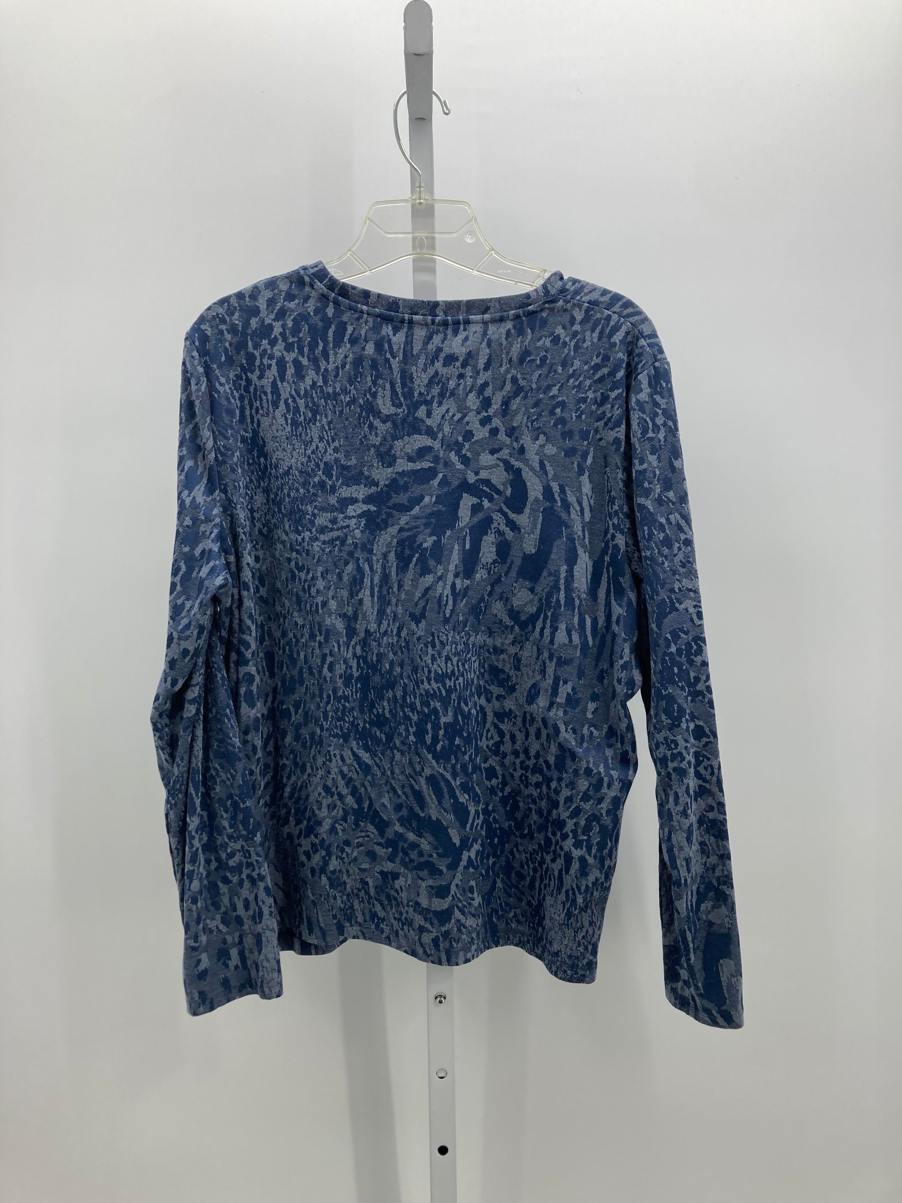 Vera Wang Size Extra Large Misses Long Sleeve Shirt