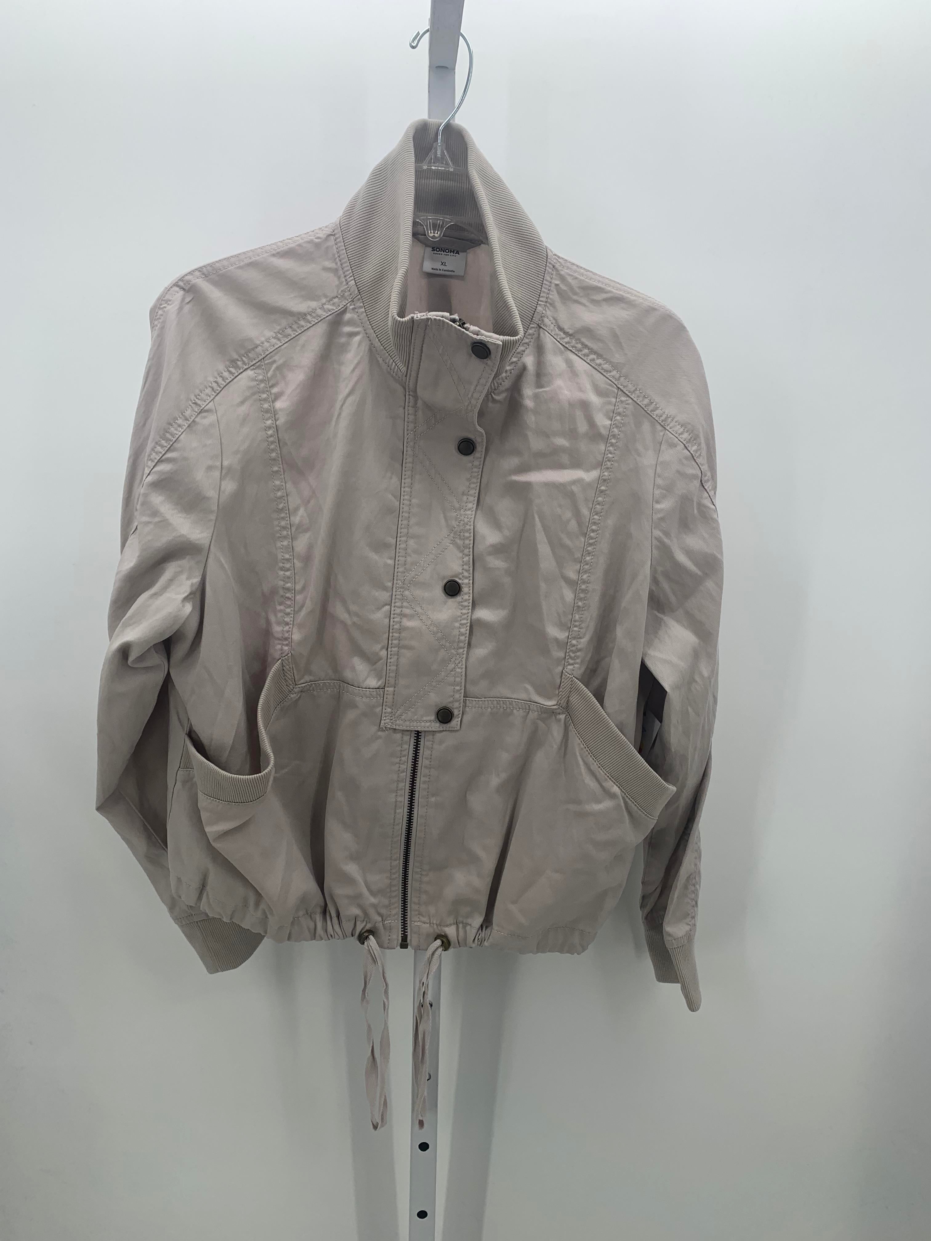 Sonoma Size Extra Large Misses Lightweight Jacket