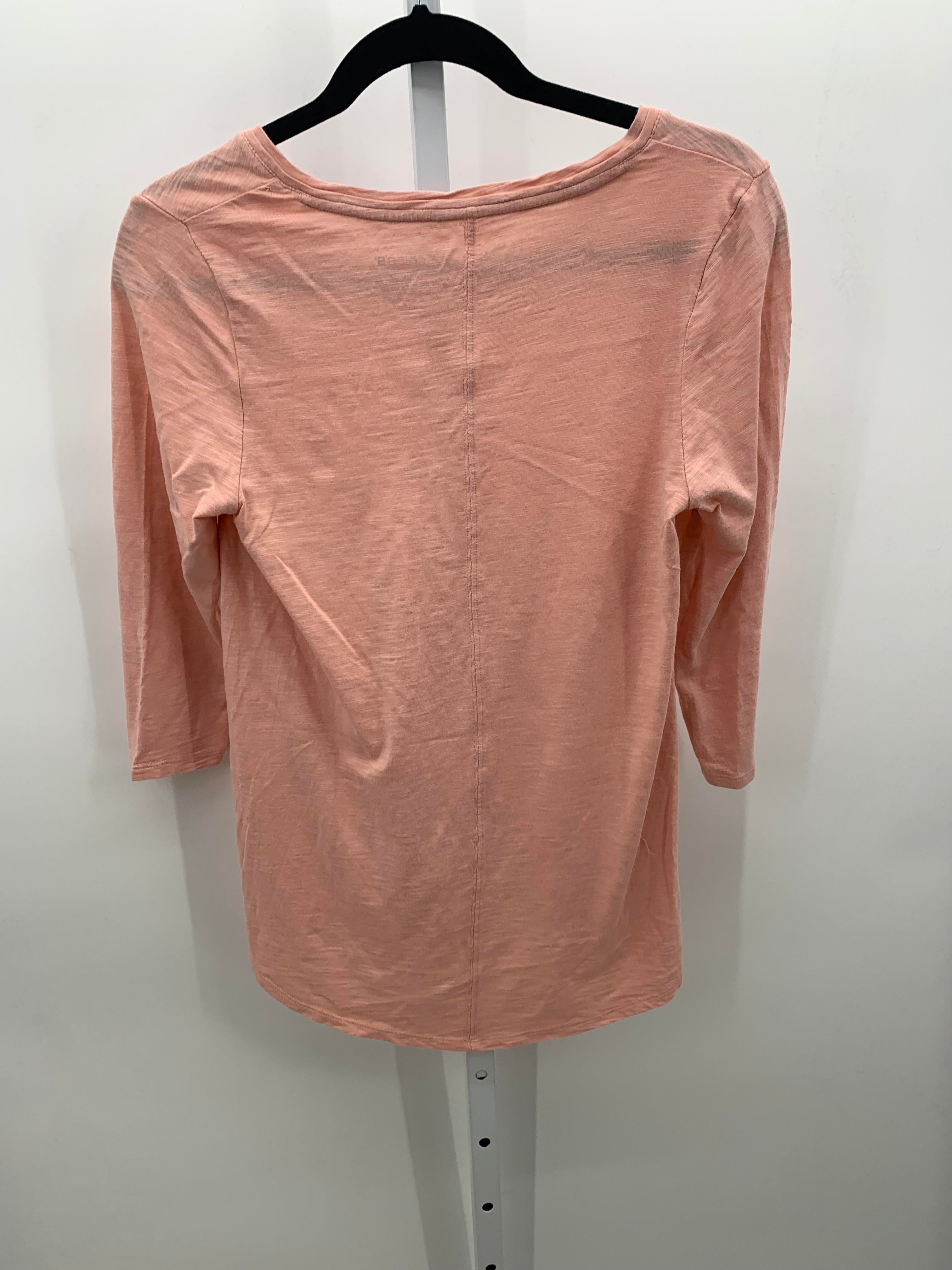 Chico's Size X Small Petite Petite 3/4 Sleeve Shirt
