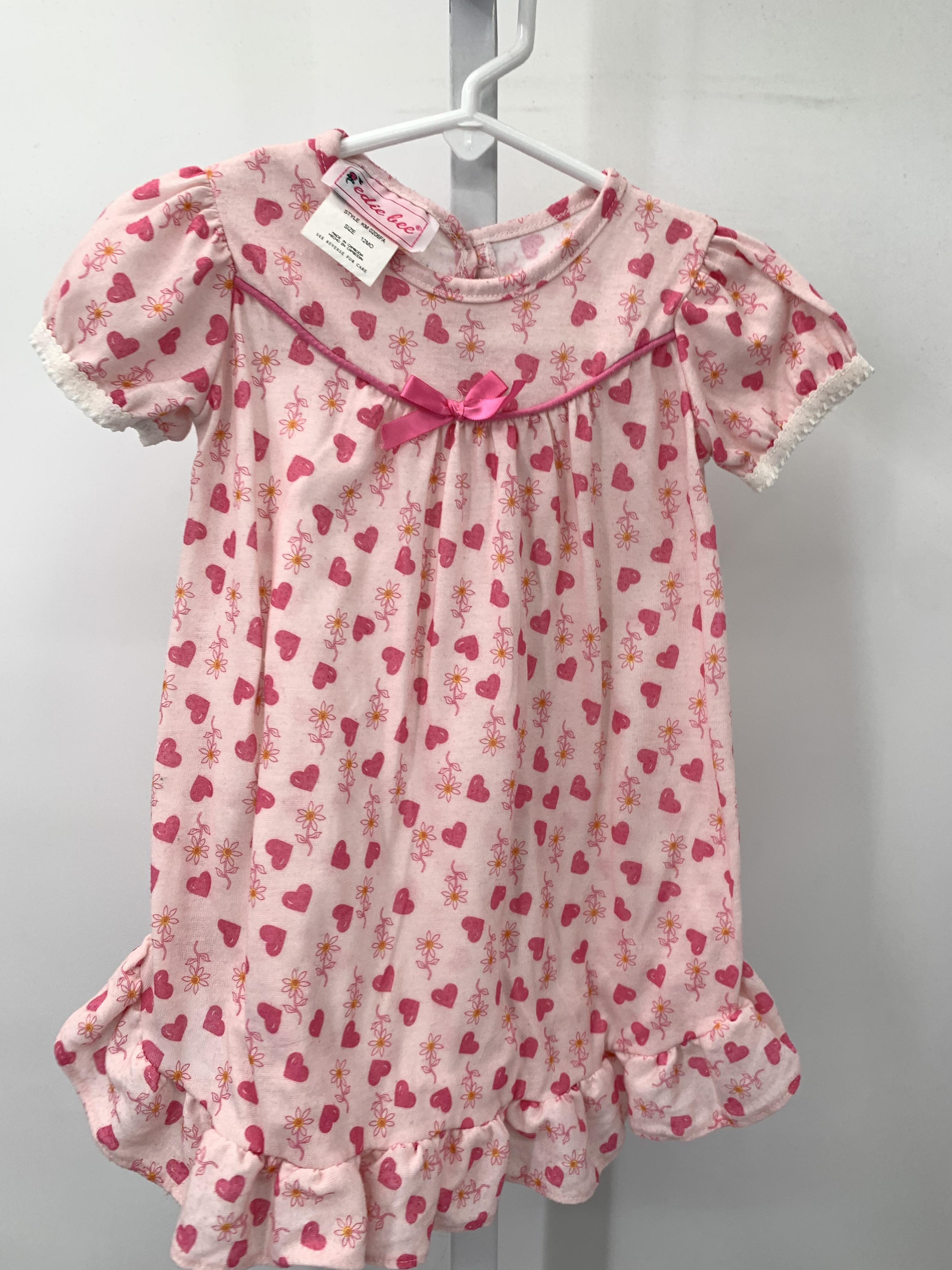 Size 12 Months Girls Nightgown