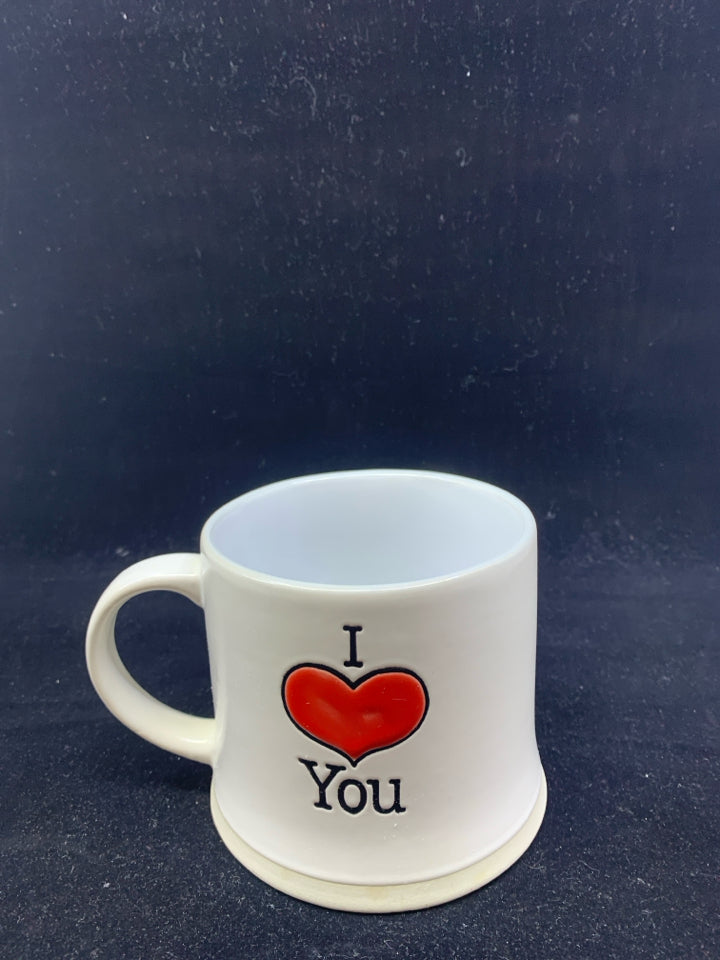 I LOVE YOU MUG.