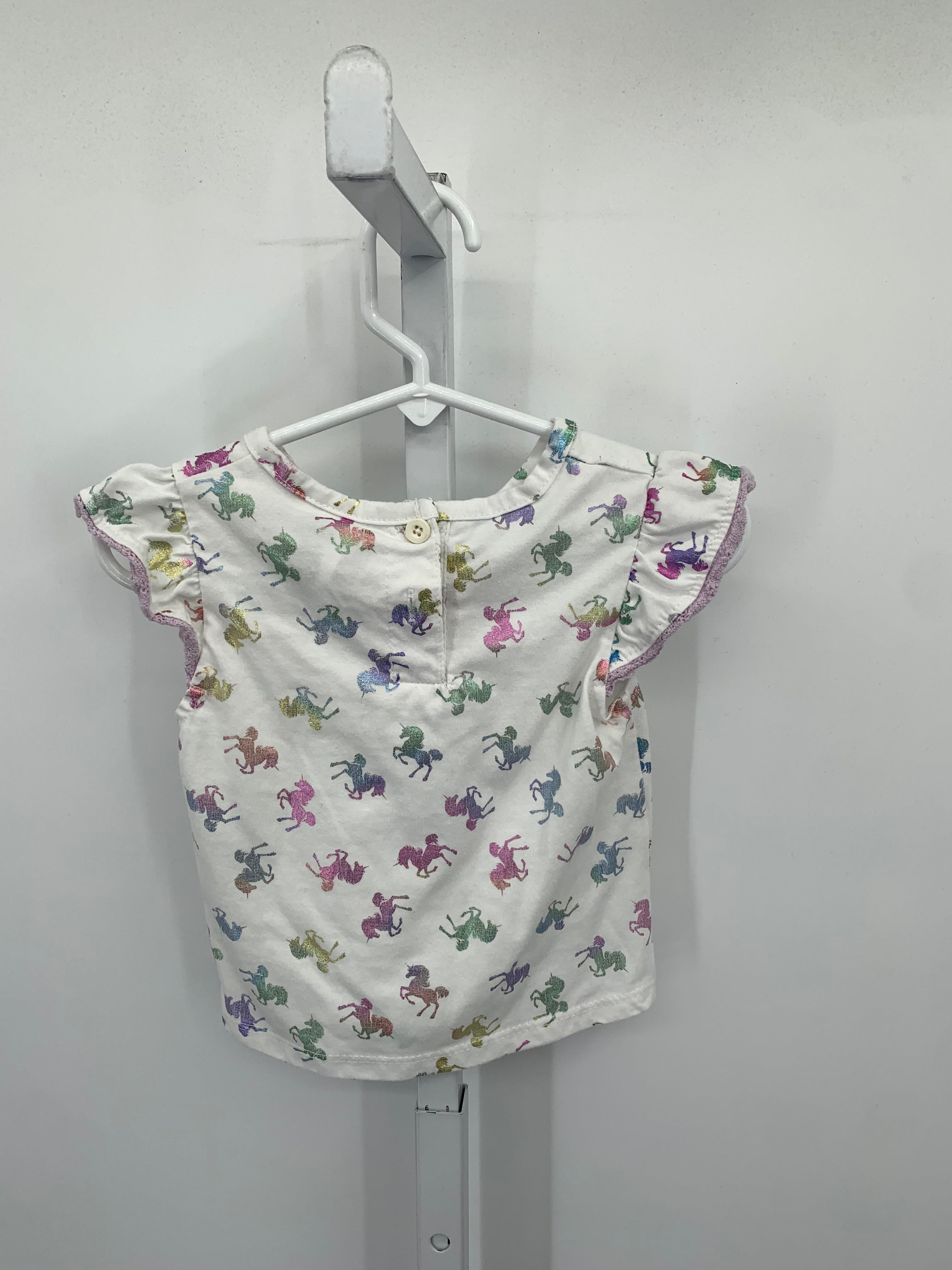 Little Lass Size 2T Girls Short Sleeve Shirt