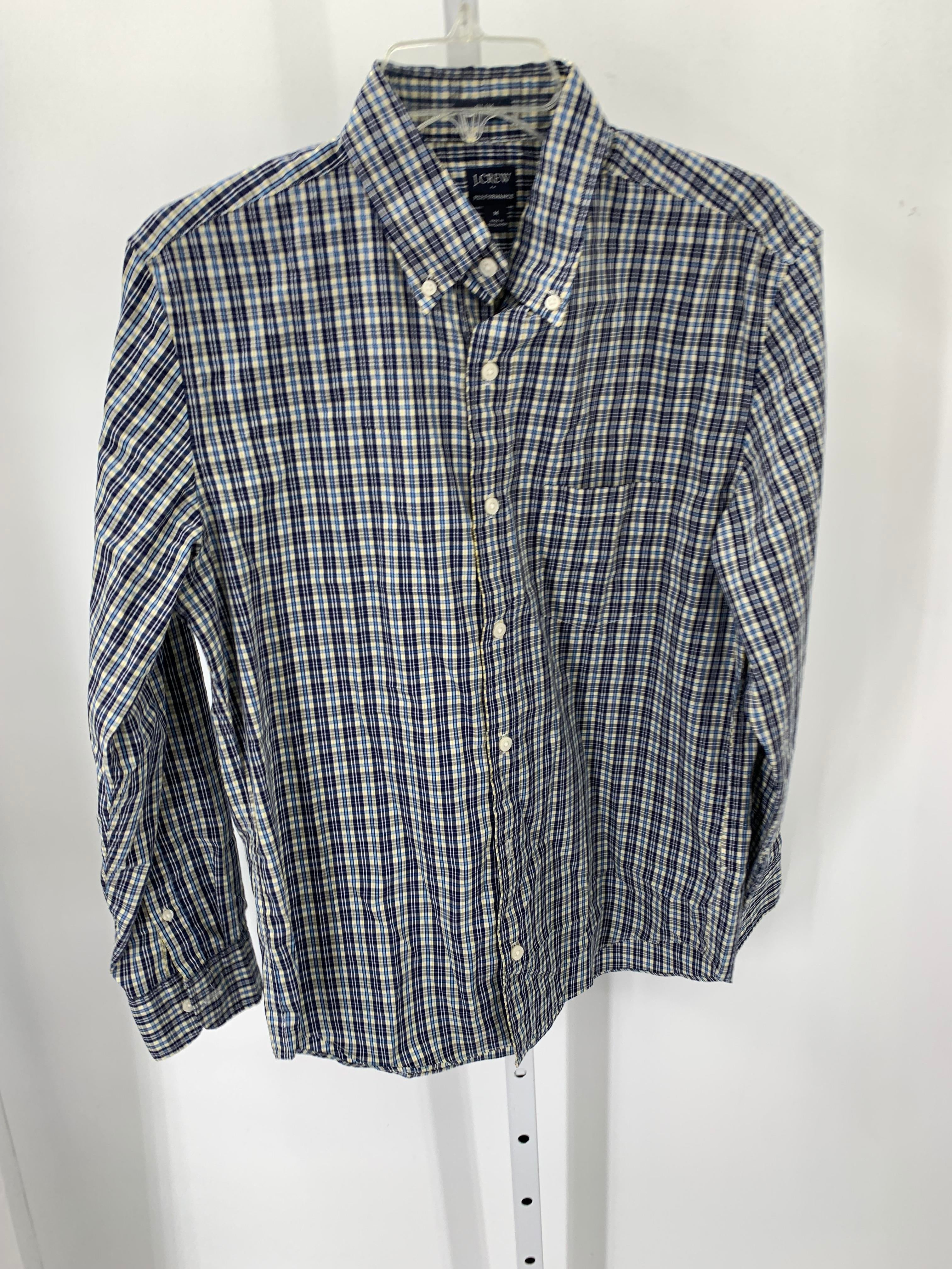 PLAID BTN DOWN