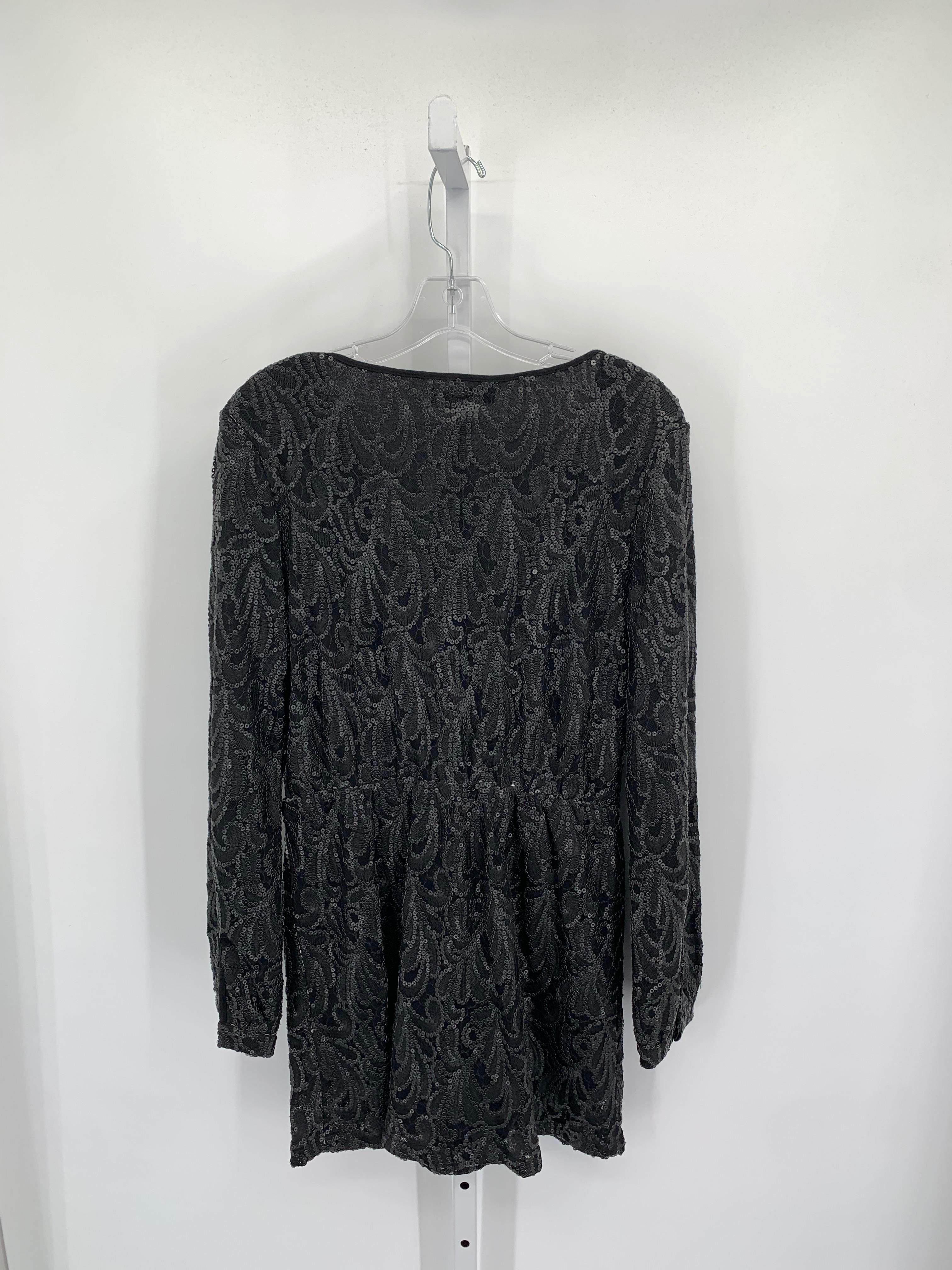 Size Large Misses Long Sleeve Dress