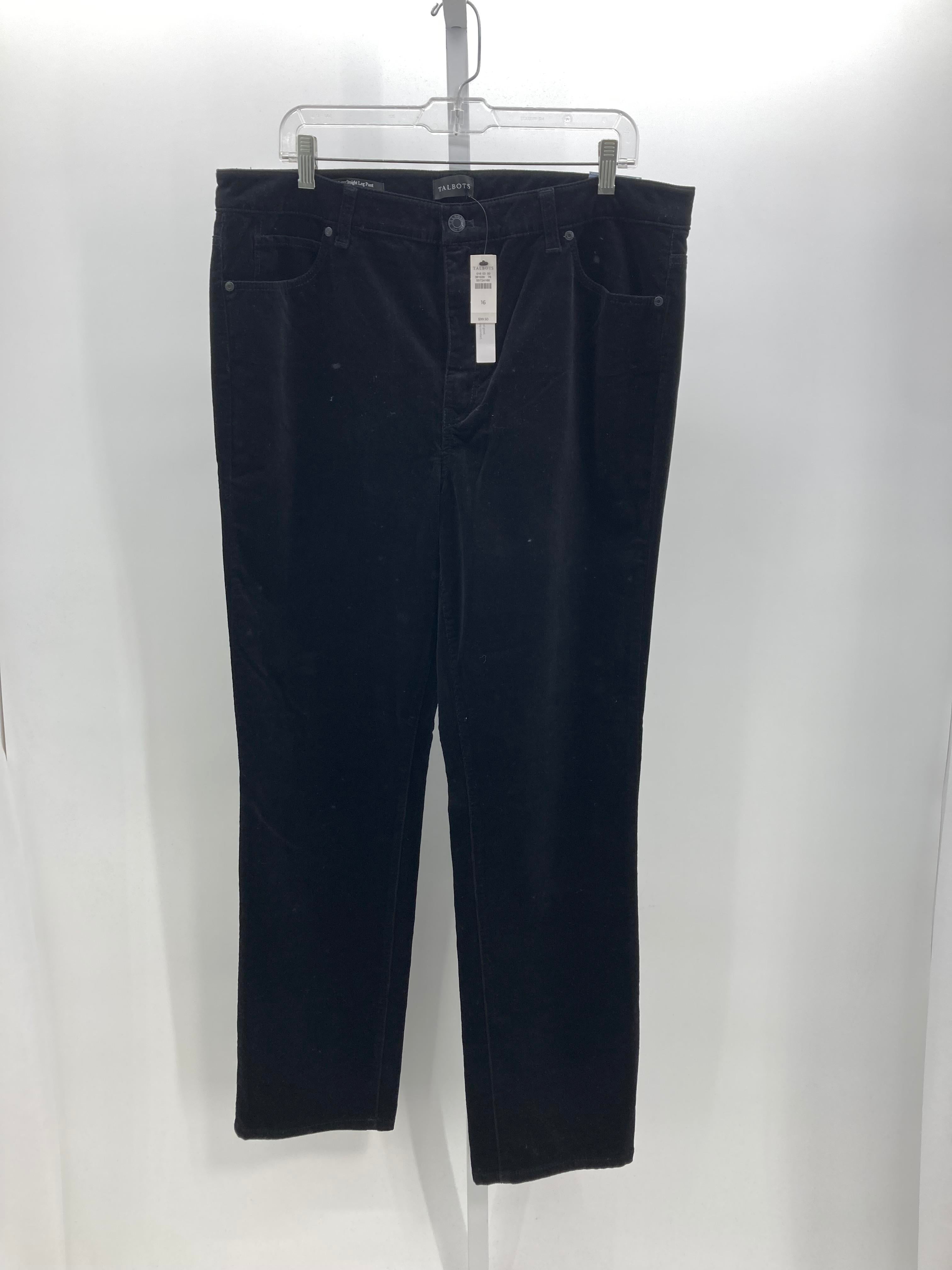 Talbots Size 16 Misses Corduroy Pants