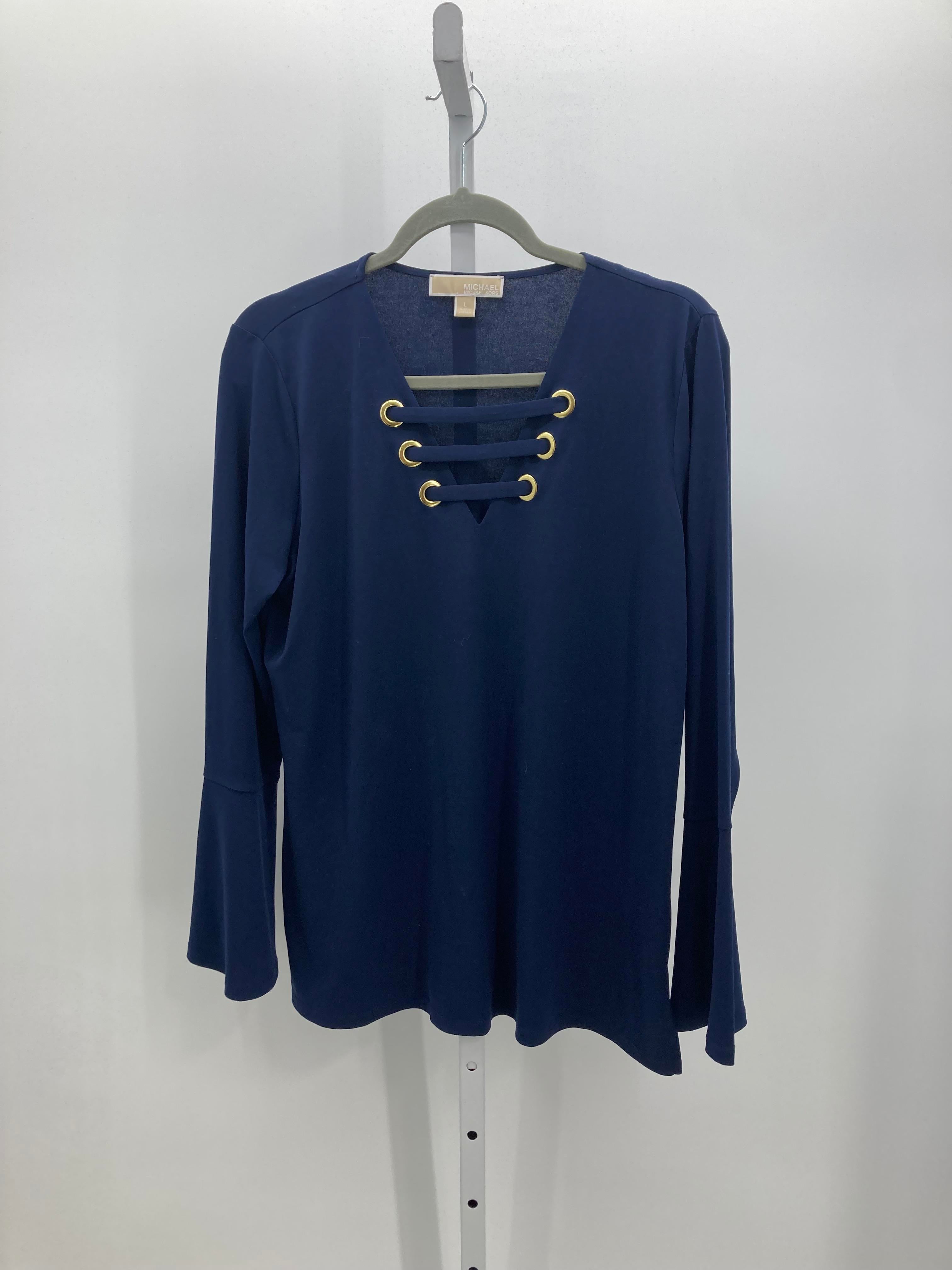 Michael Kors Size Large Misses Long Sleeve Shirt