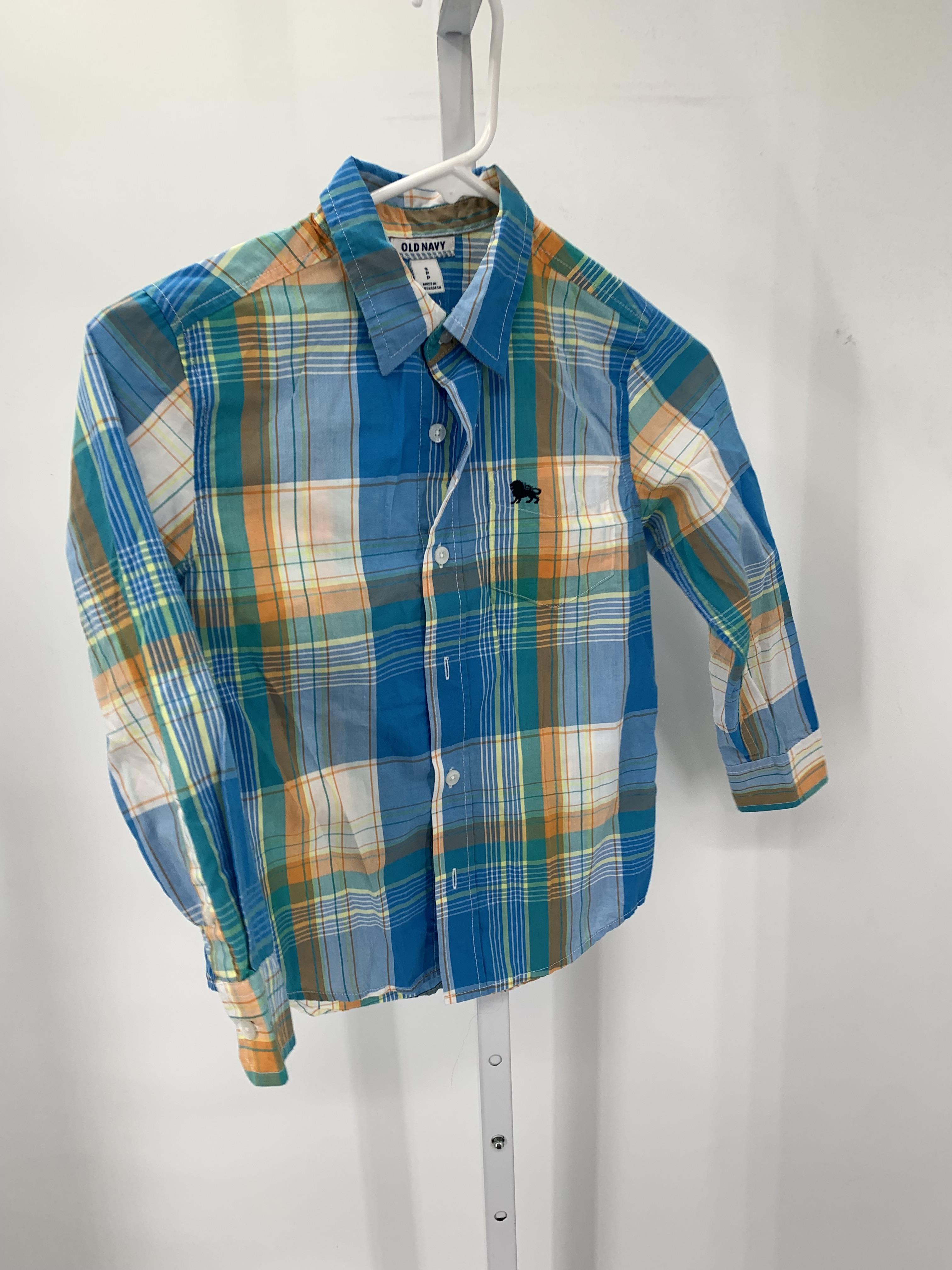 PLAID BTN DOWN