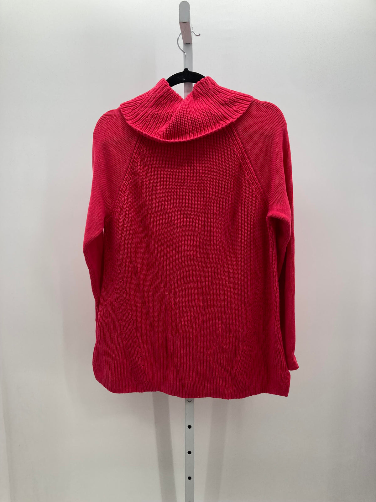 Lands End Size Large Misses Long Slv Sweater