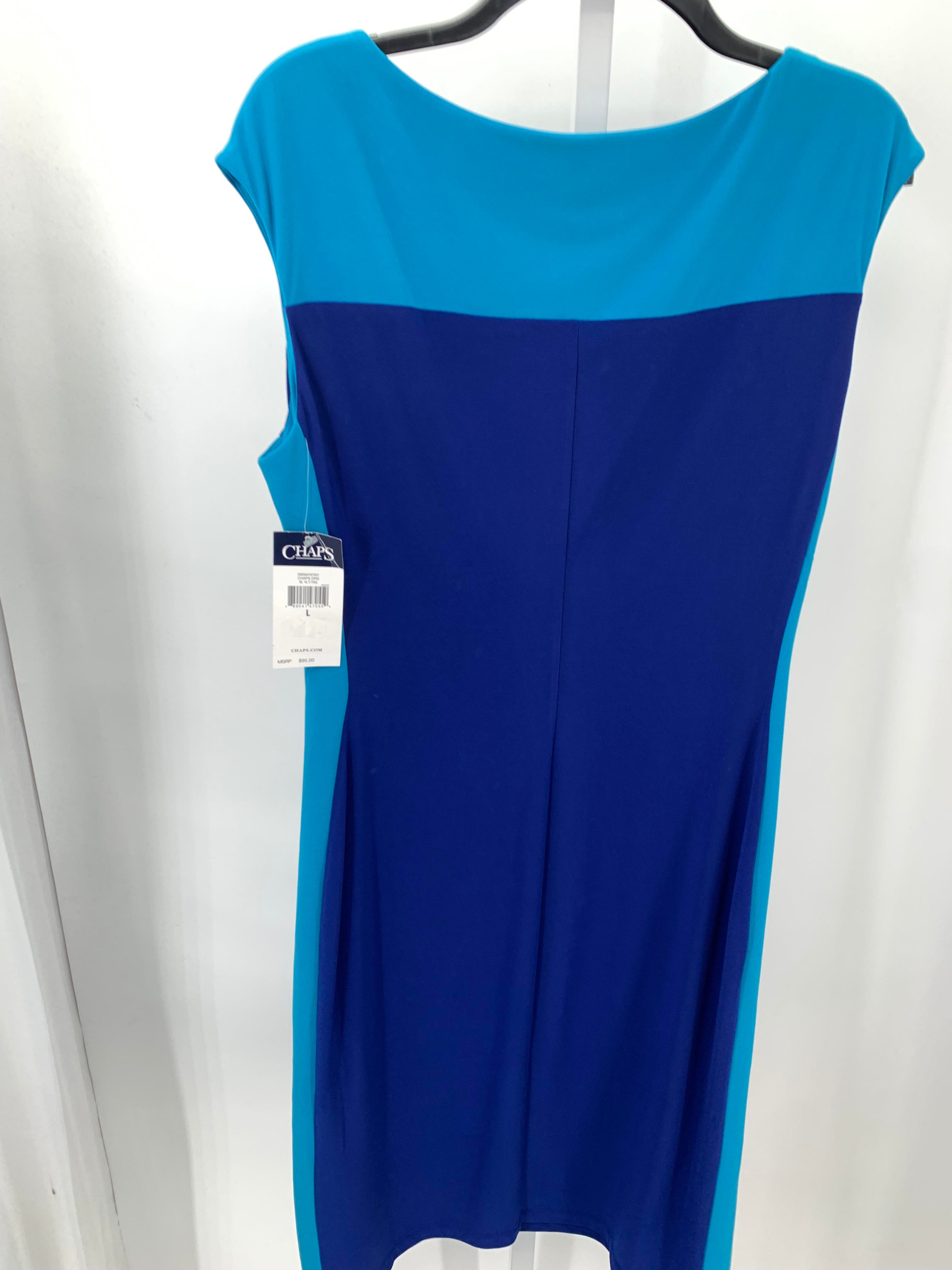 Chaps Size Large Misses Sleeveless Dress