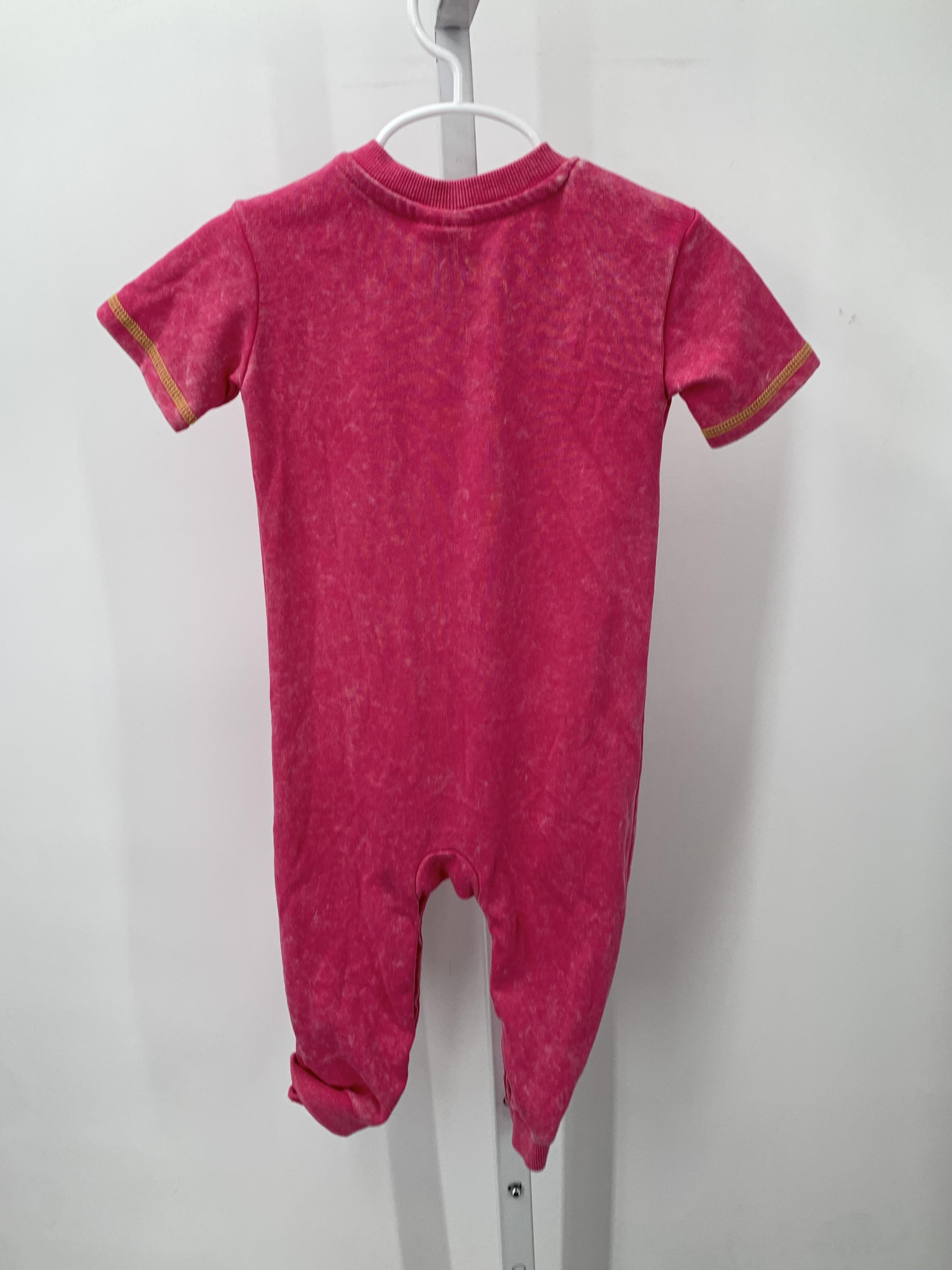 Barbie Size 18 Months Girls Short Slv. Romper