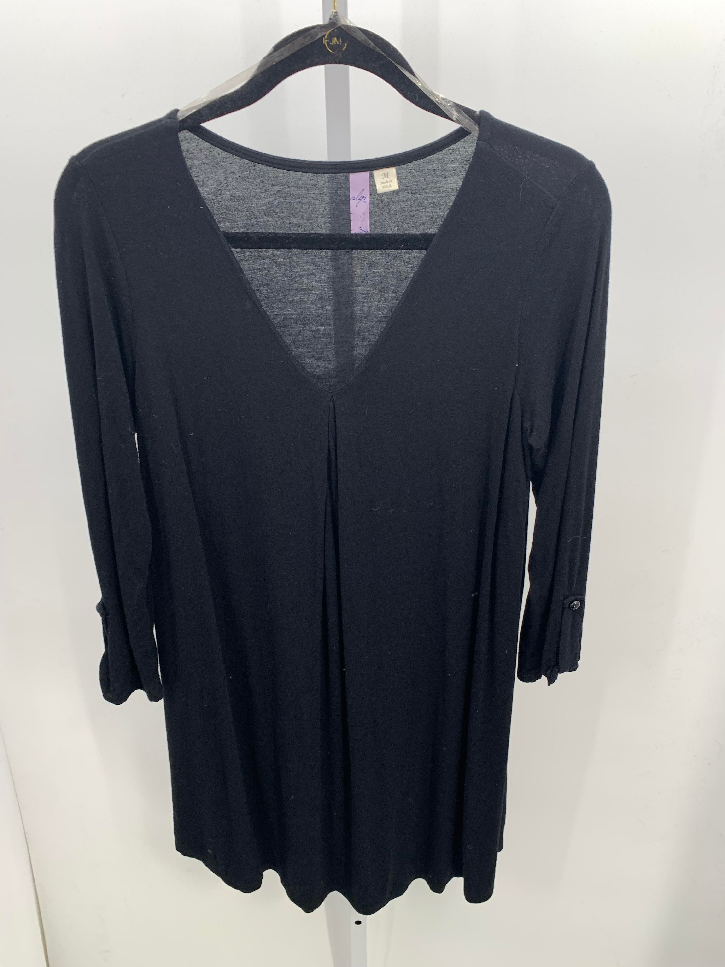 Alya Size Medium Misses 3/4 Sleeve Dress