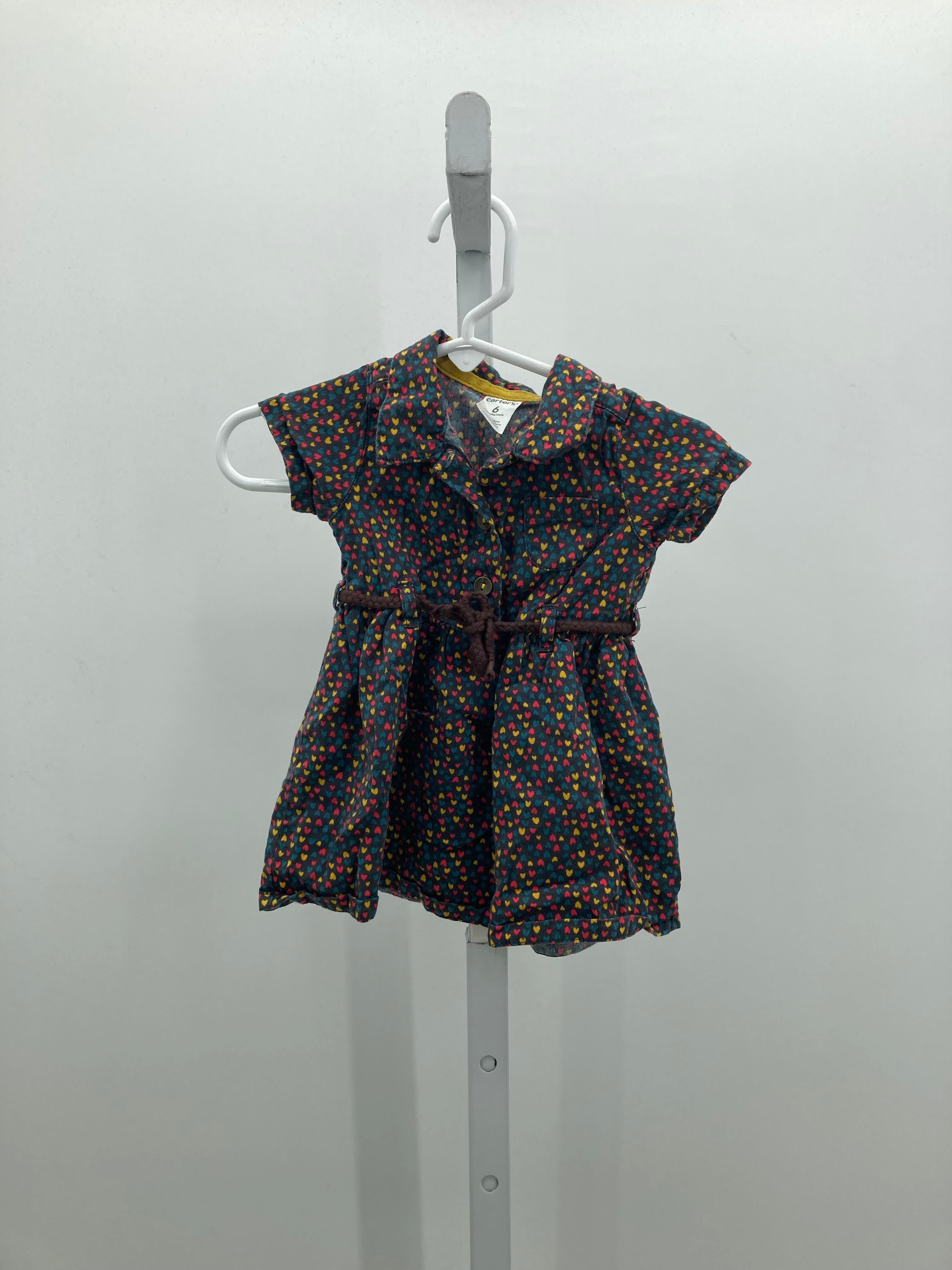 Carters Size 6 Months Girls Short Sleeve Dress