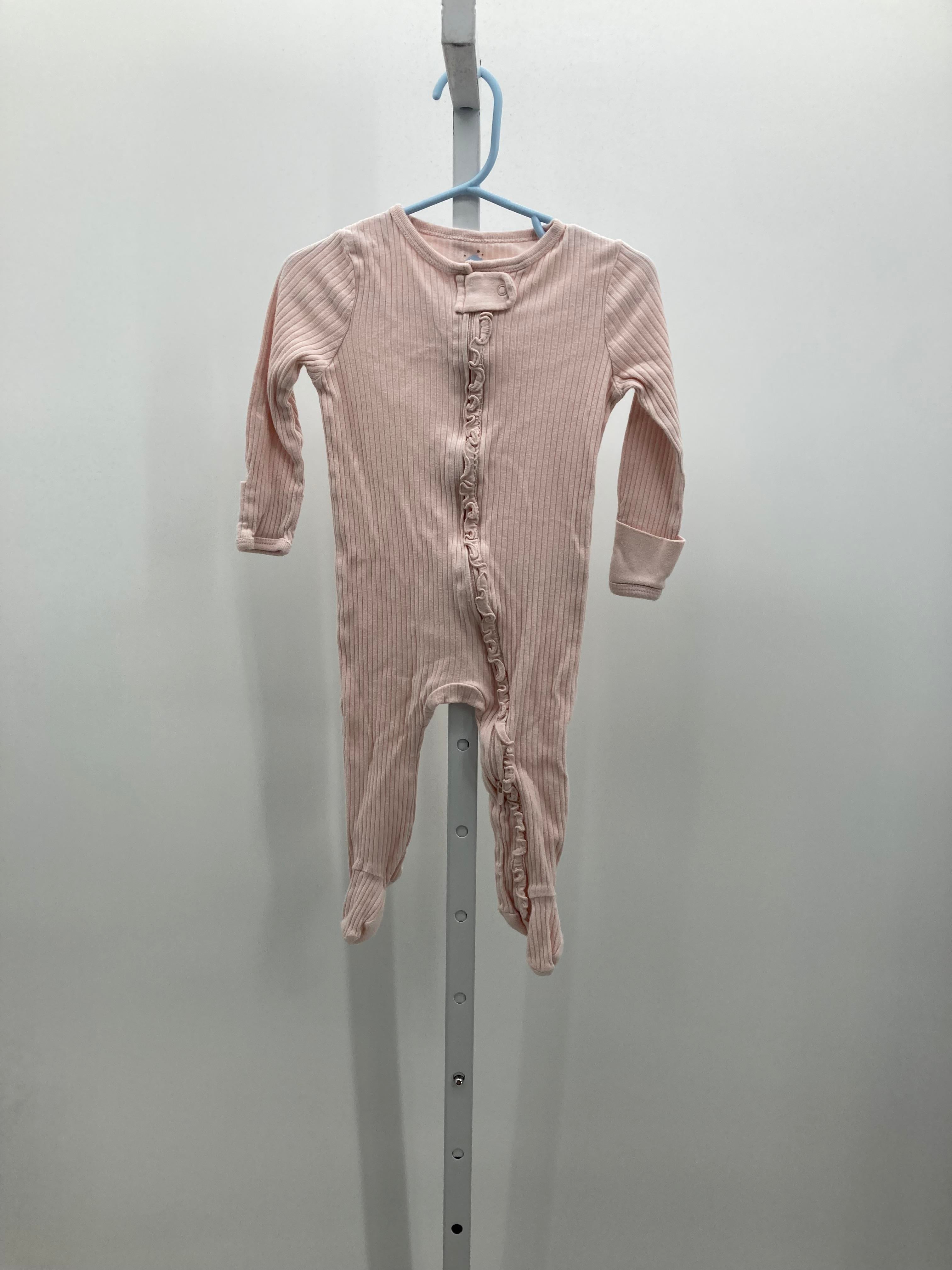 Cloud Island Size 6-9 mon Girls Long Slv. Romper