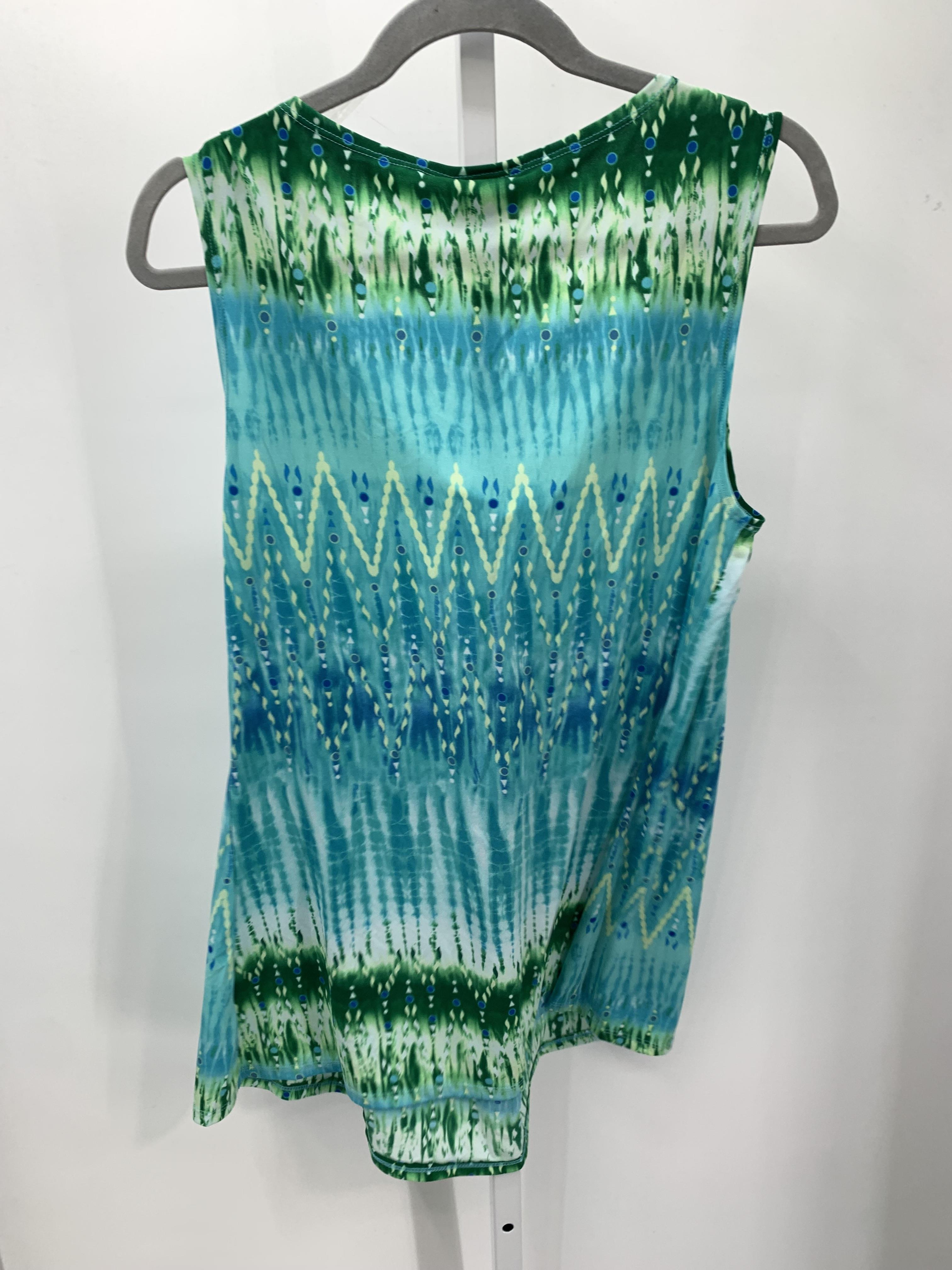Dress Barn Size 1X Womens Sleeveless Shirt