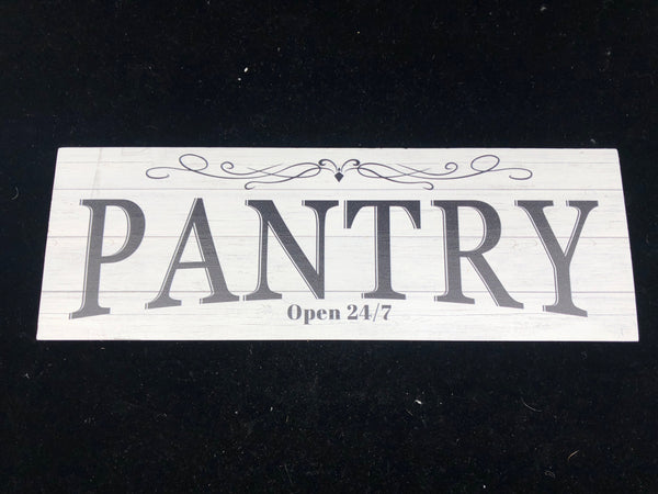 "PANTRY" WALL HANGING.