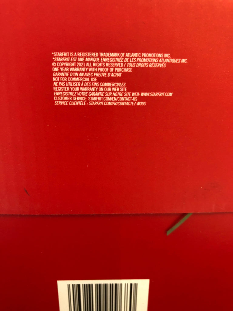 NIB STARFRIT DELI SLICER.