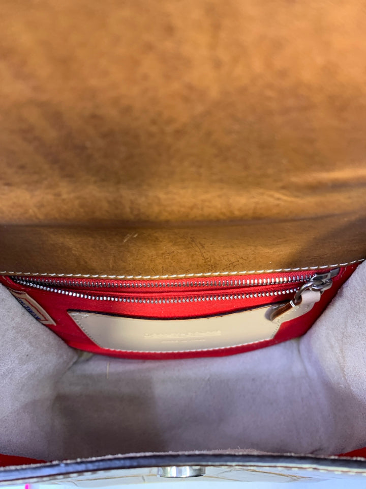 Dooney & Bourke Croco Camera Tassel Bag *Minor Wear
