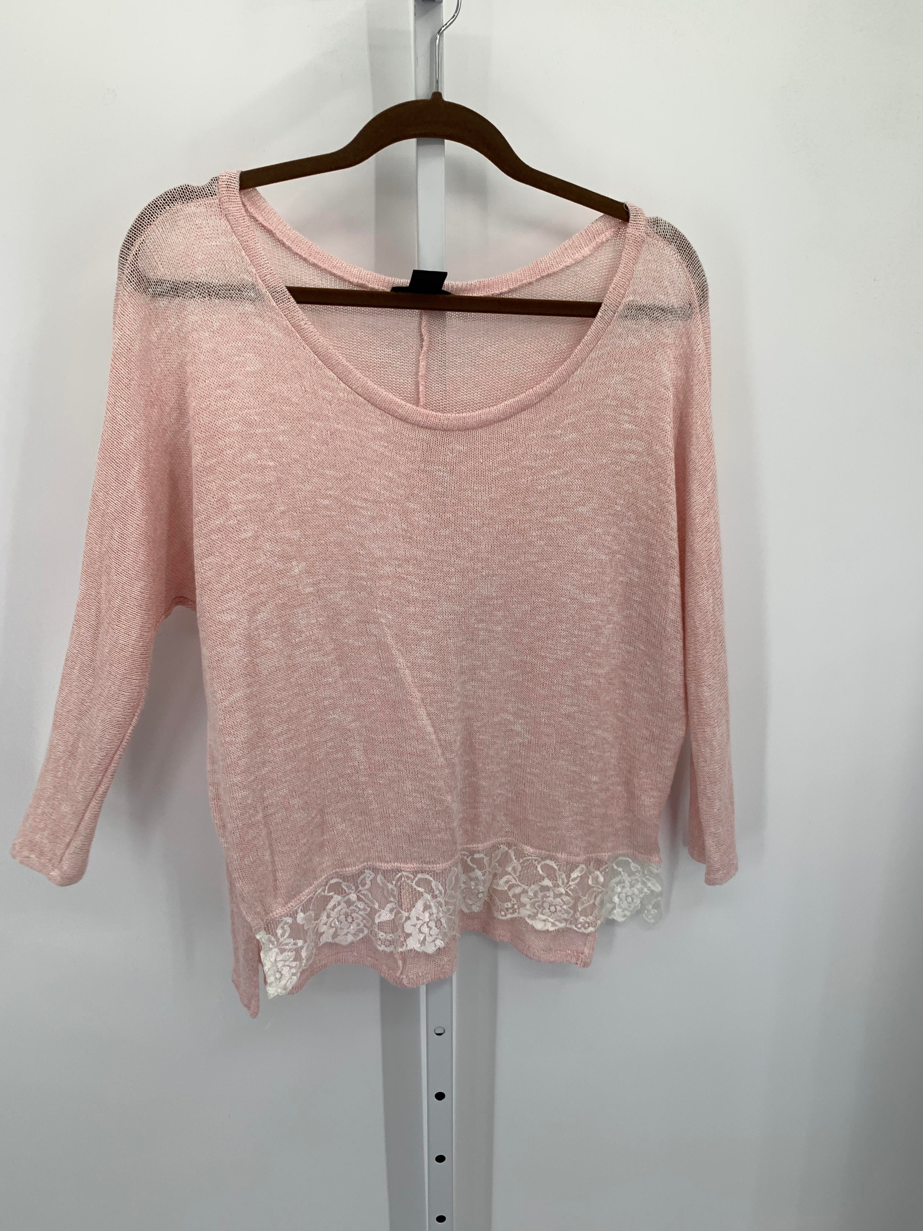 Size Medium Misses Long Slv Sweater