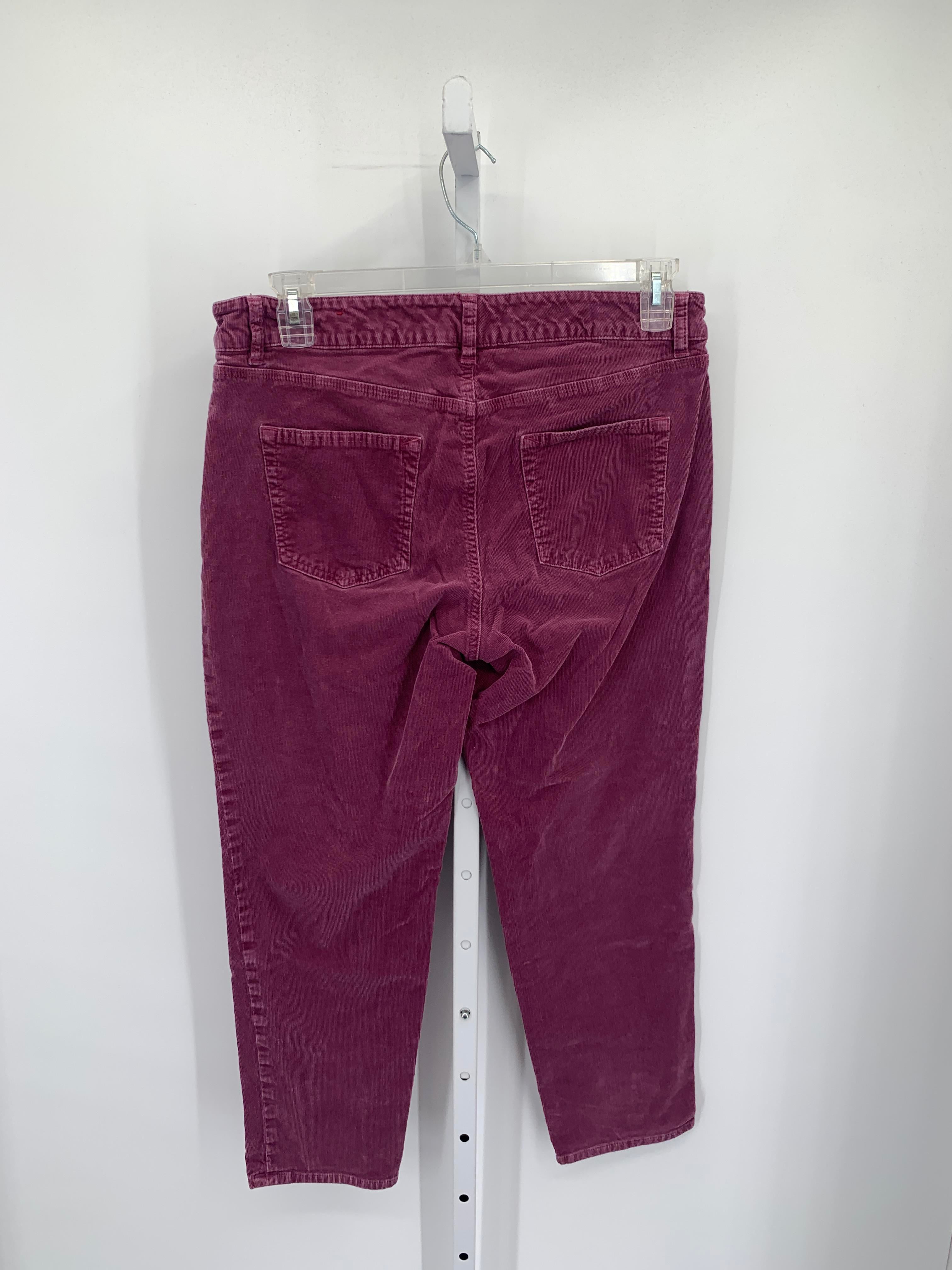 Talbots Size 14 Petite Petite Corduroy Pants