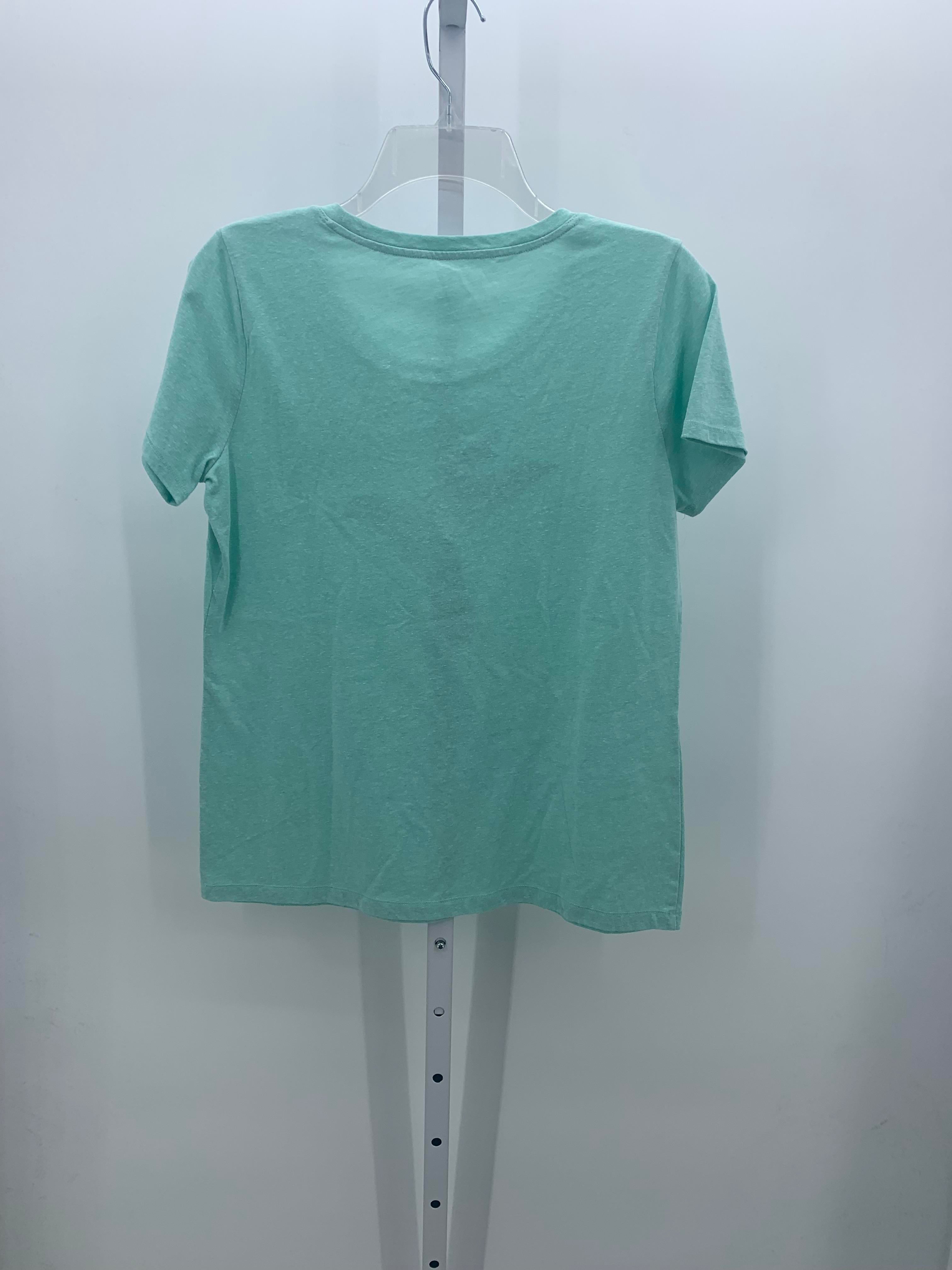St. Johns Bay Size Medium Petite Petite Short Sleeve Shirt