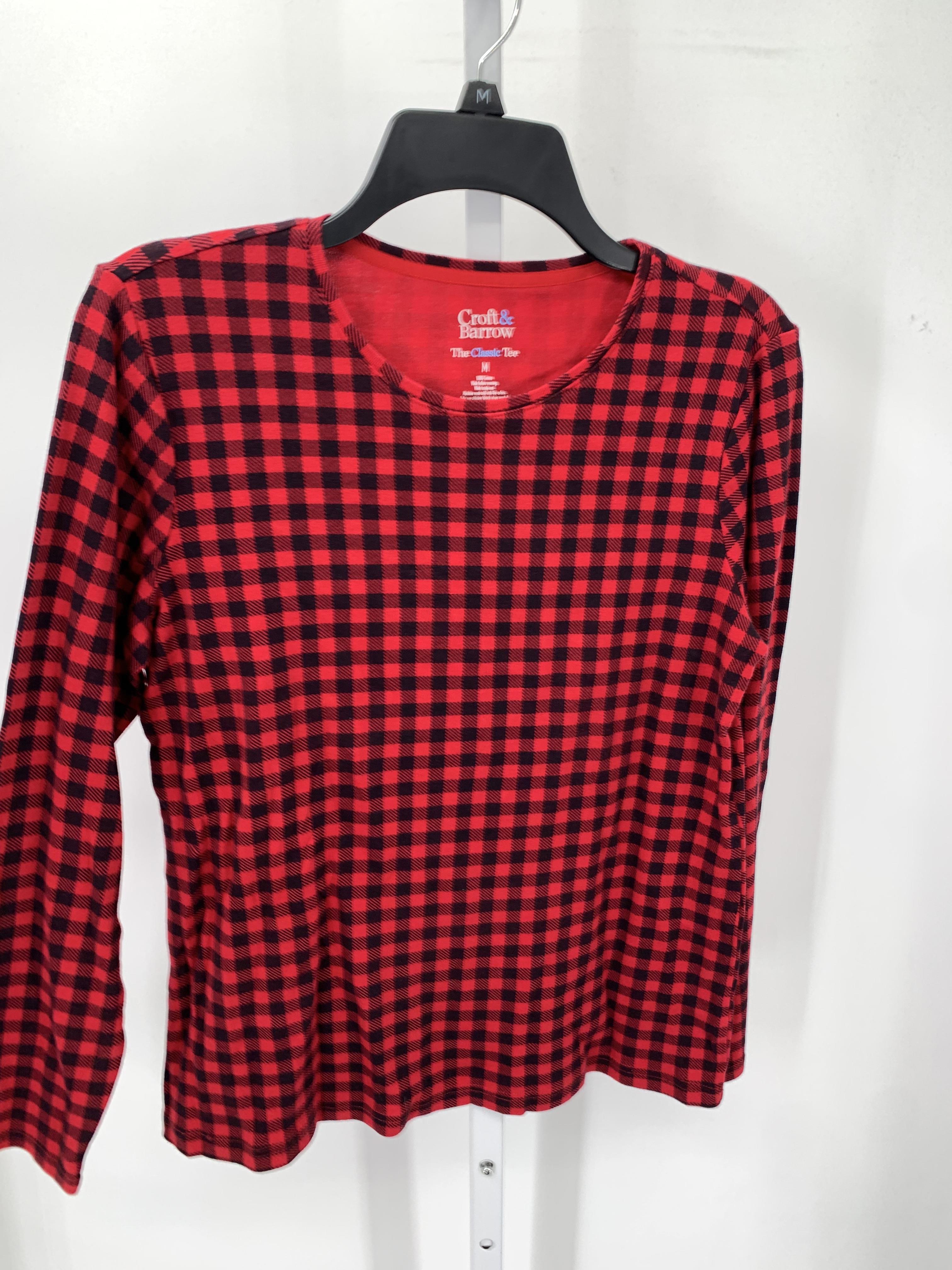 Croft & Barrow Size Medium Misses Long Sleeve Shirt