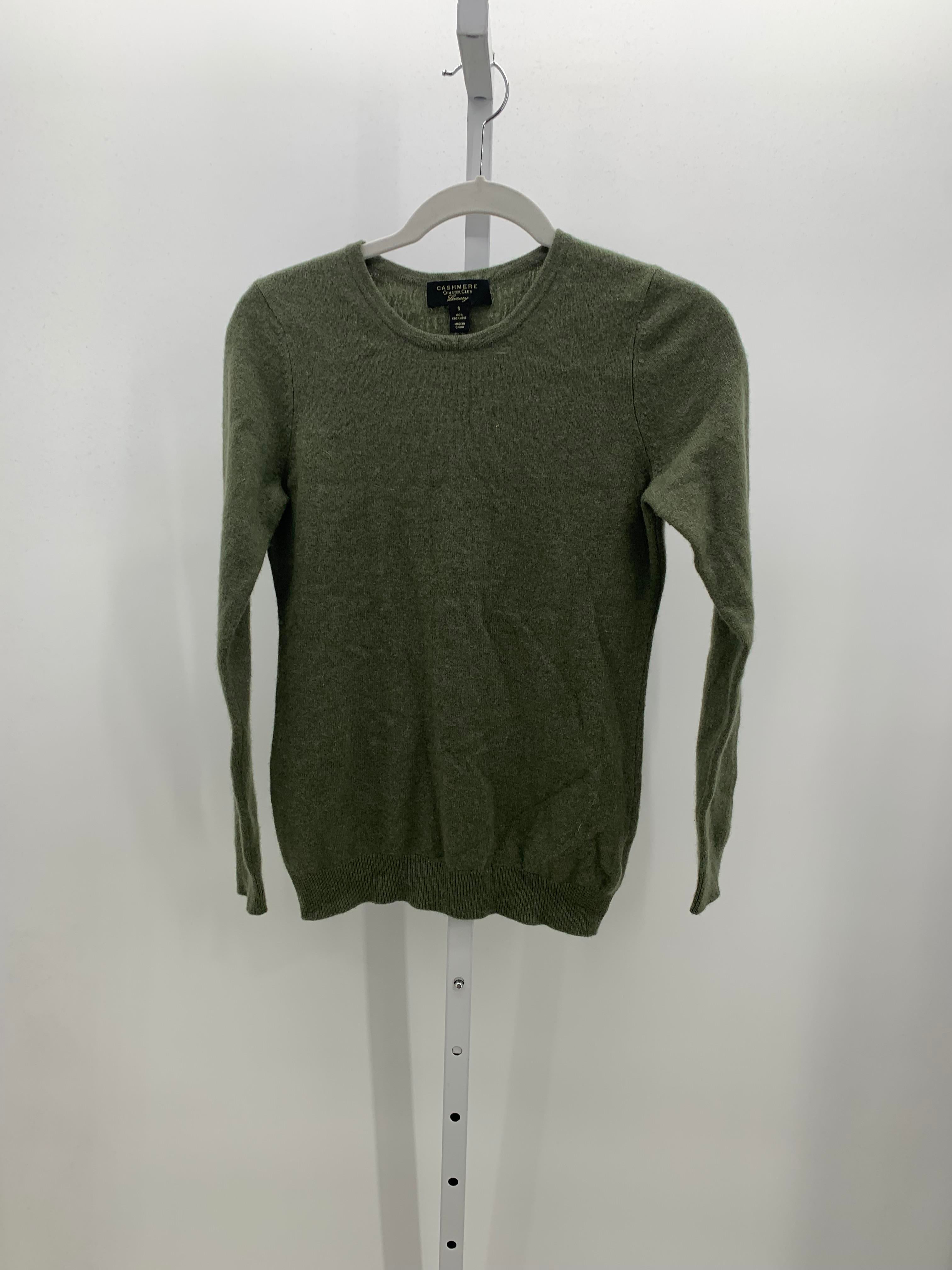 Charter Club Size Small Misses Long Slv Sweater