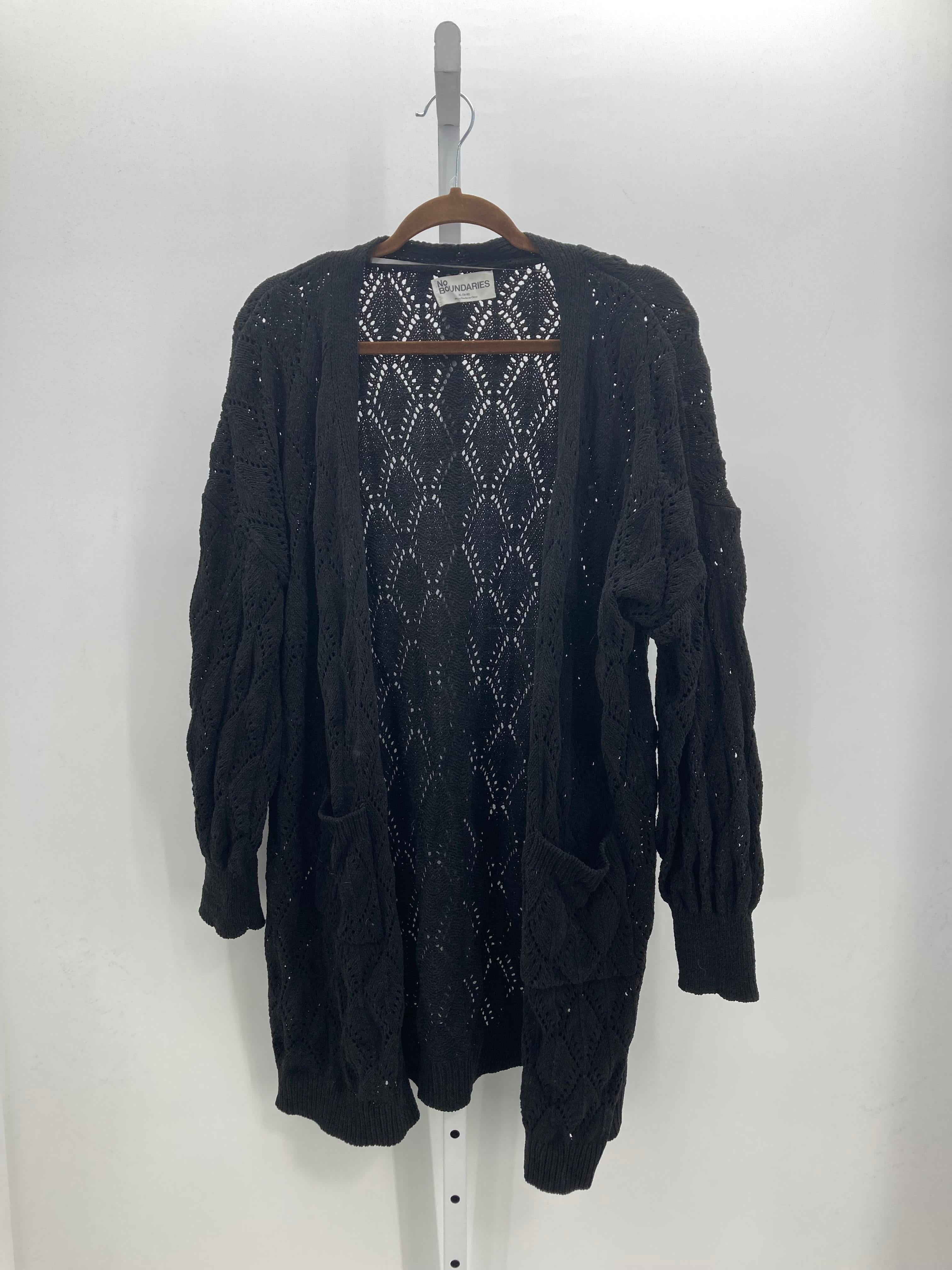 No Boundries Size Extra Large Juniors Cardigan