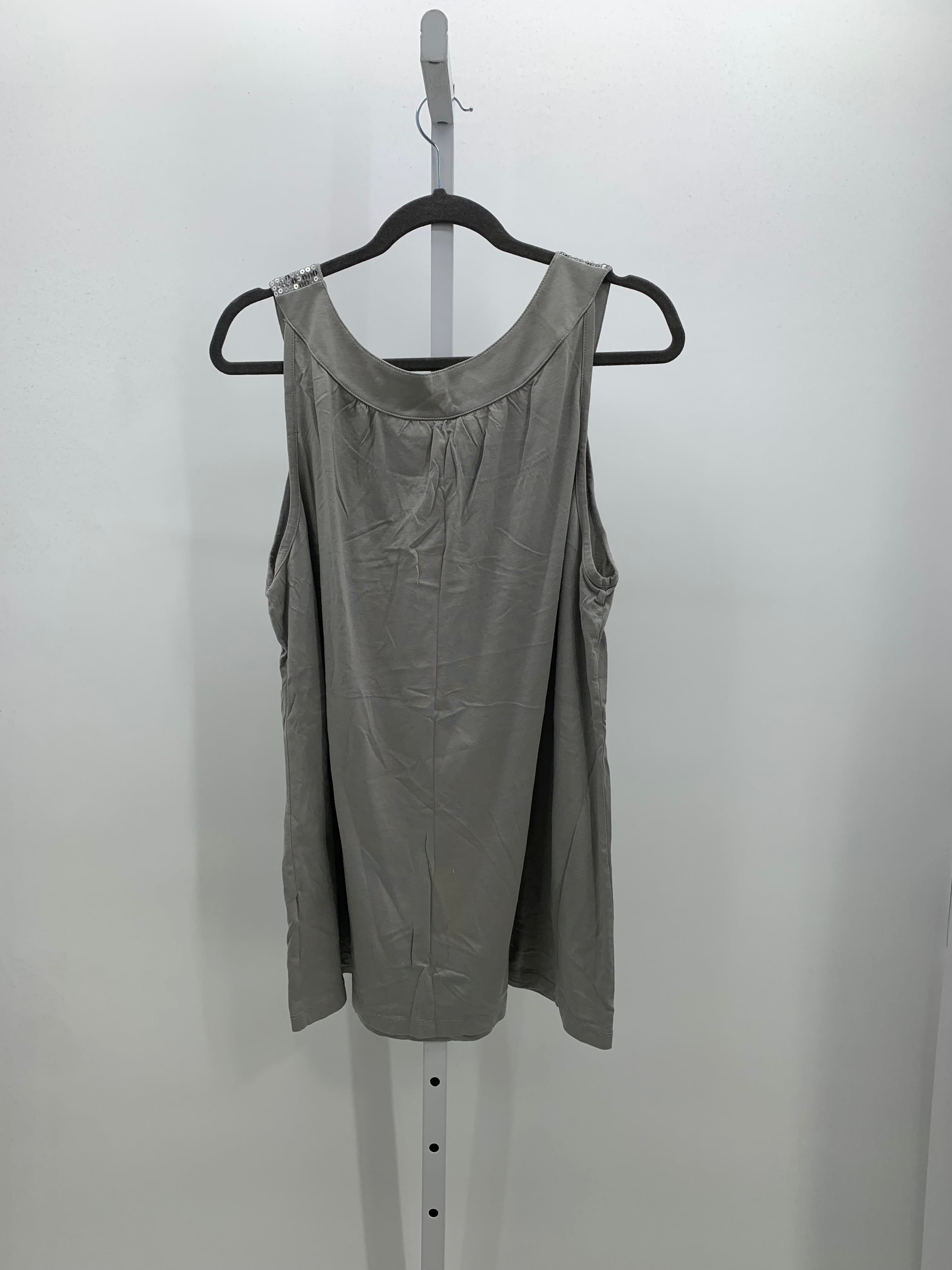 Avenue Size 22/24 W Womens Sleeveless Shirt