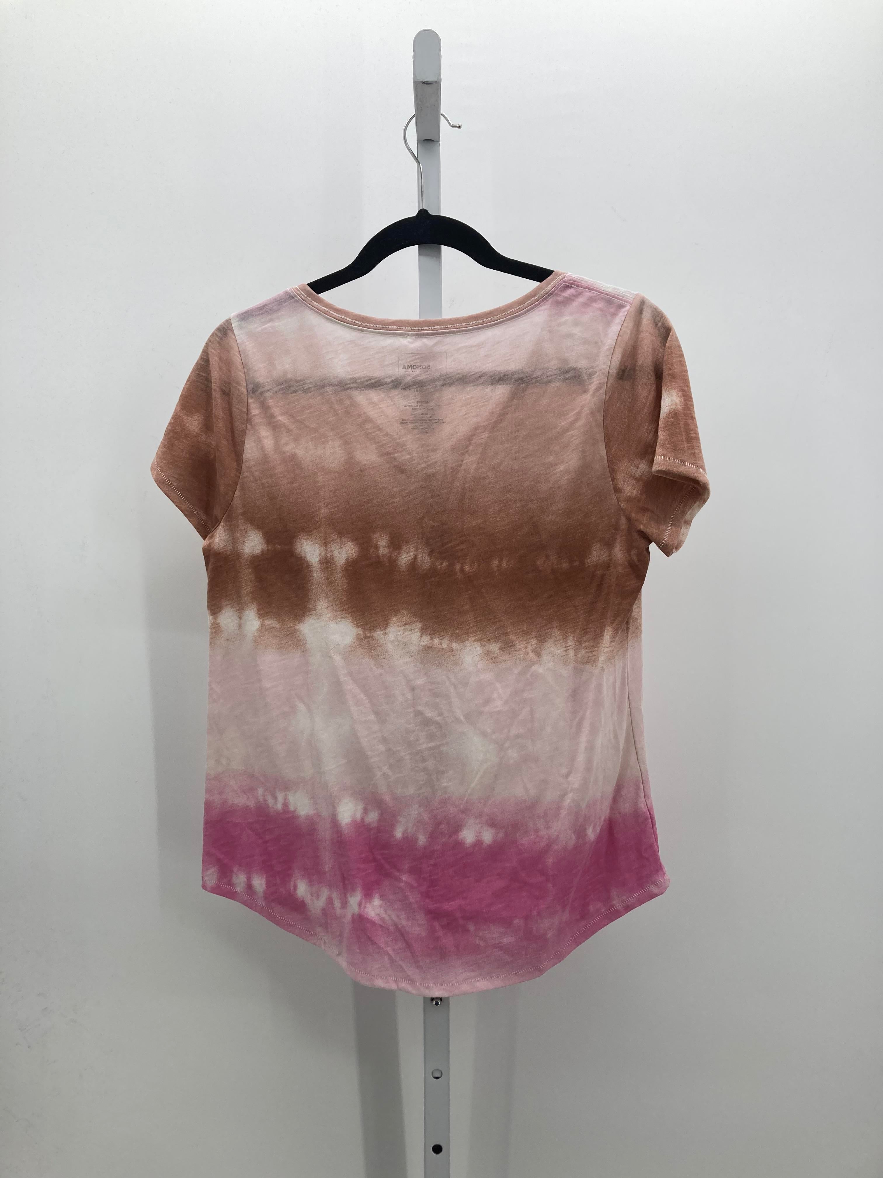 Sonoma Size Medium Petite Petite Short Sleeve Shirt