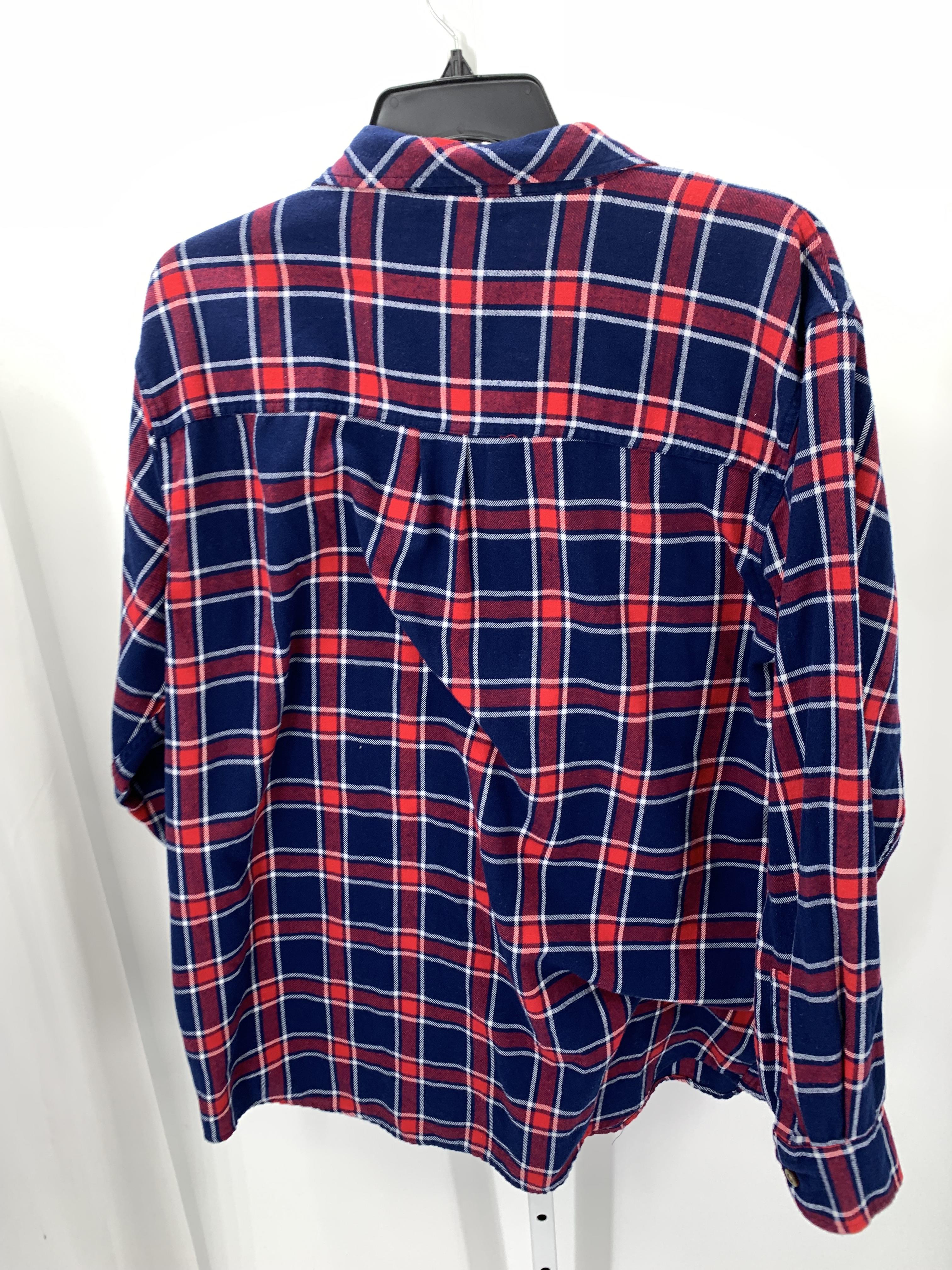 TALL RED WHITE PLAID