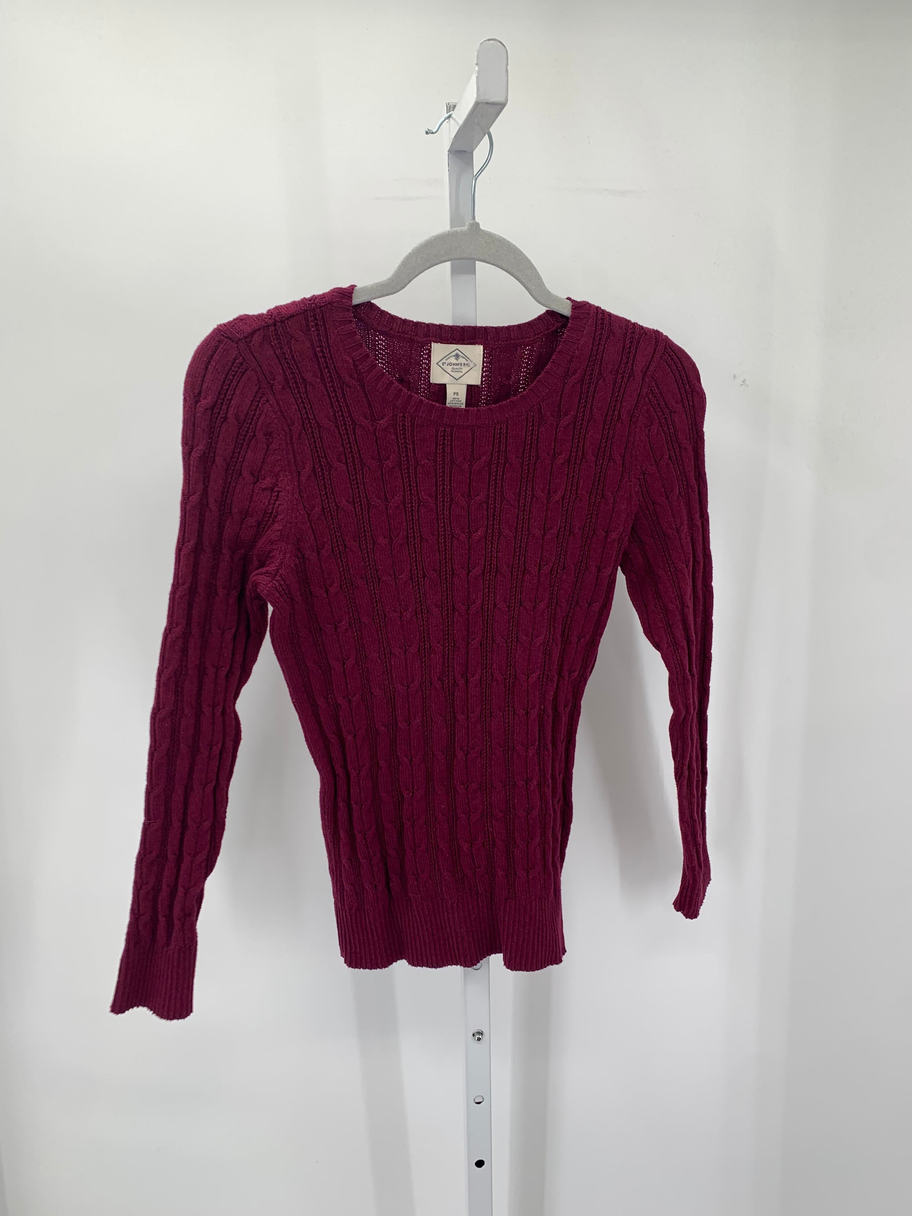 St. Johns Bay Size Small Petite Petite Long Slv Sweater