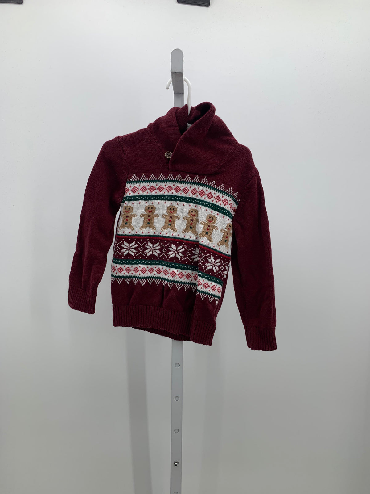 LONG SLV SWEATER GINGERBREAD