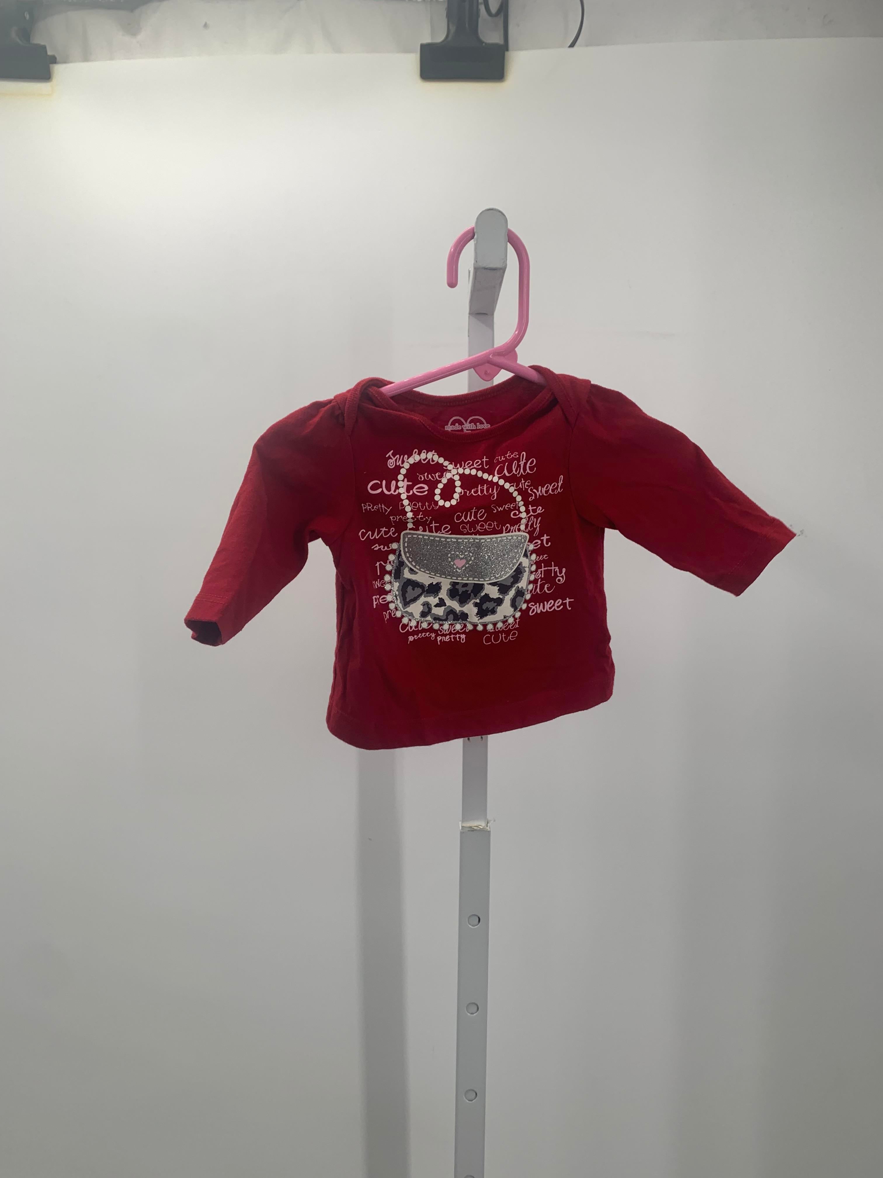 Children's Place Size 0-3 months Girls Long Sleeve Shirt
