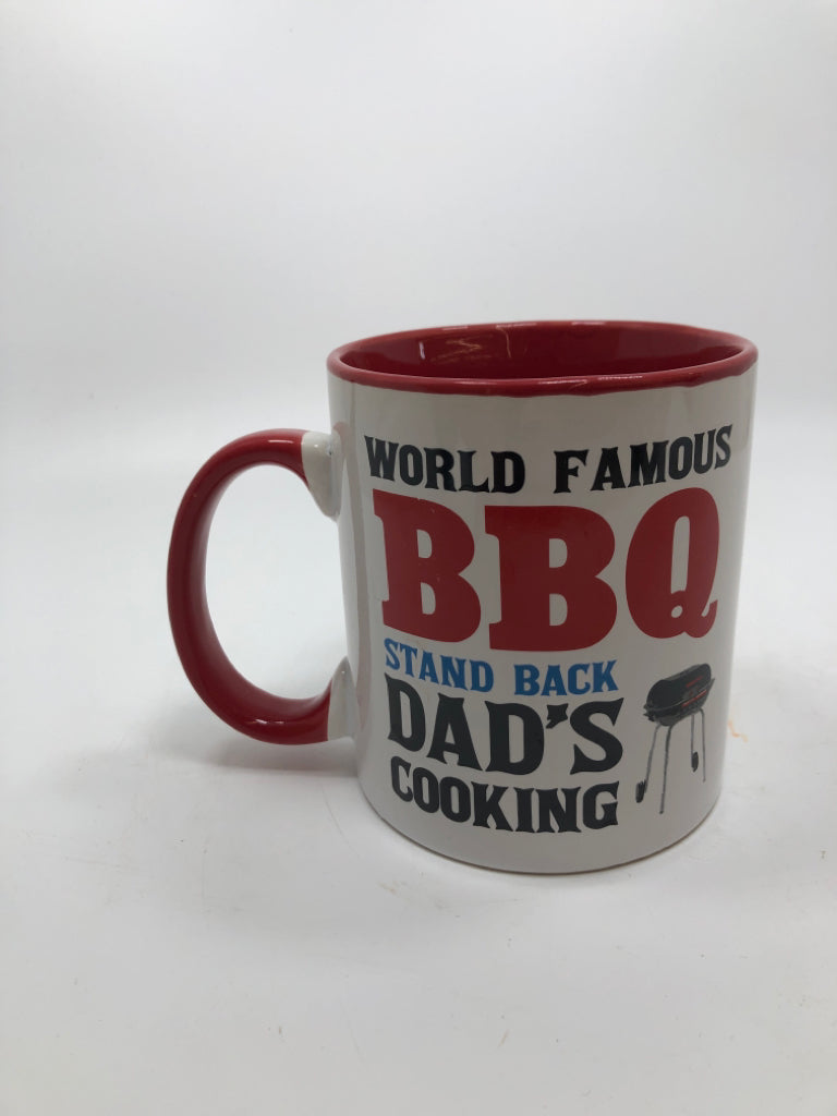 WORLD FAMOUS BBQ MUG.