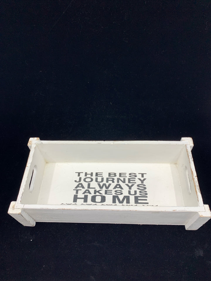 THE BEST WHITE DISTRESSED TRAY.