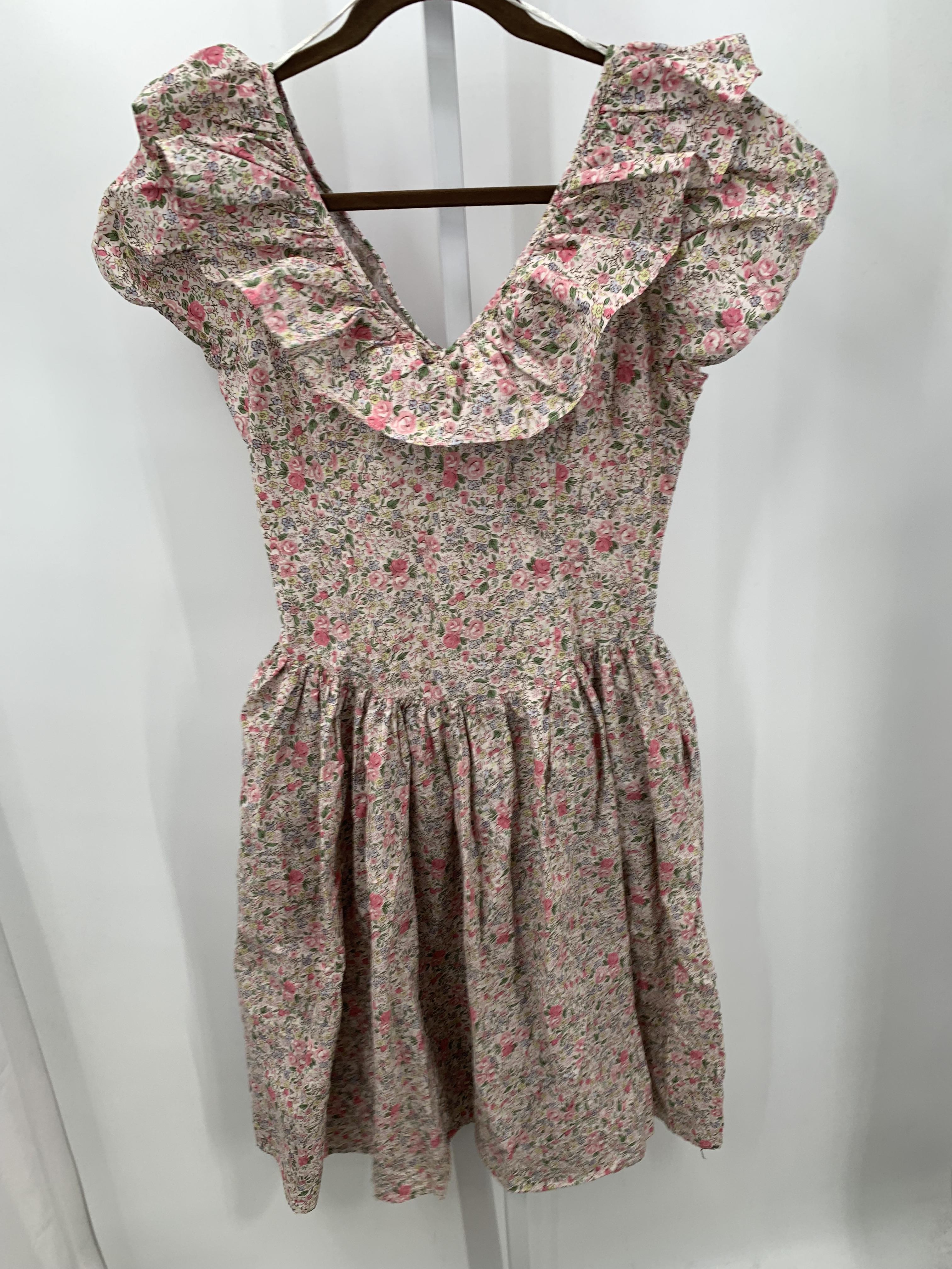 Laura Ashley Size 12 Misses Short Sleeve Dress