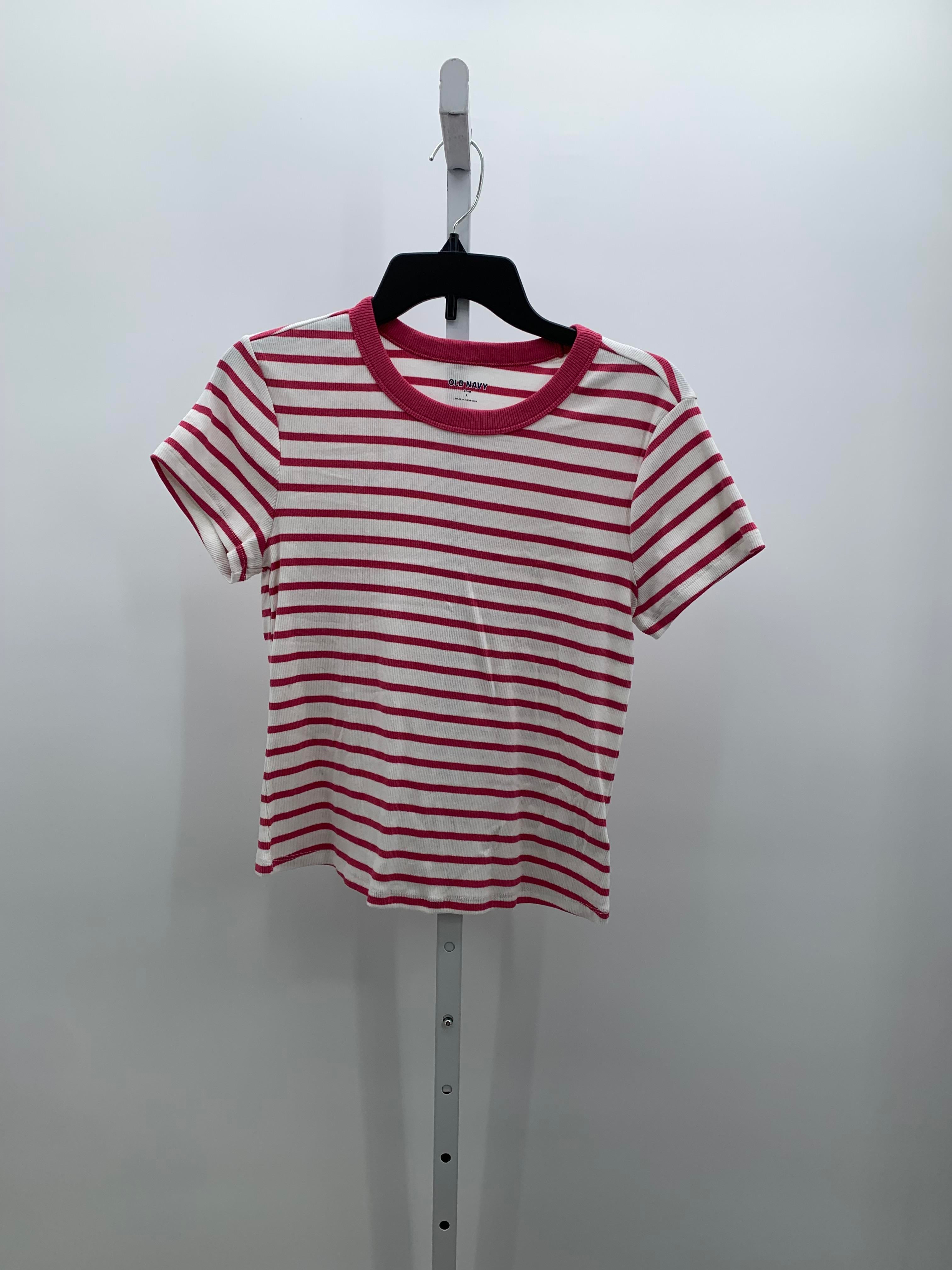 Old Navy Size Large Misses Short Sleeve Shirt